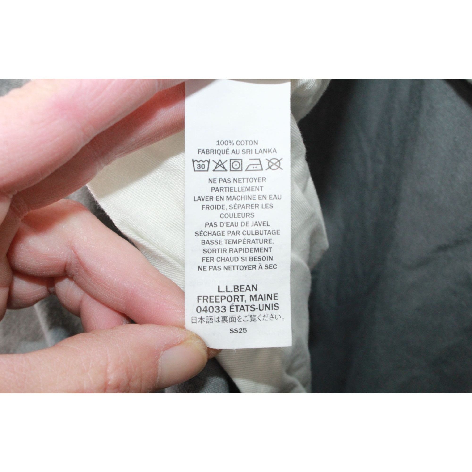 L.L. Bean LL Bean Tropic Weight Cargo Pants Natural Fit Comfort Waist Size US 44 / EU 60 - 10 Thumbnail