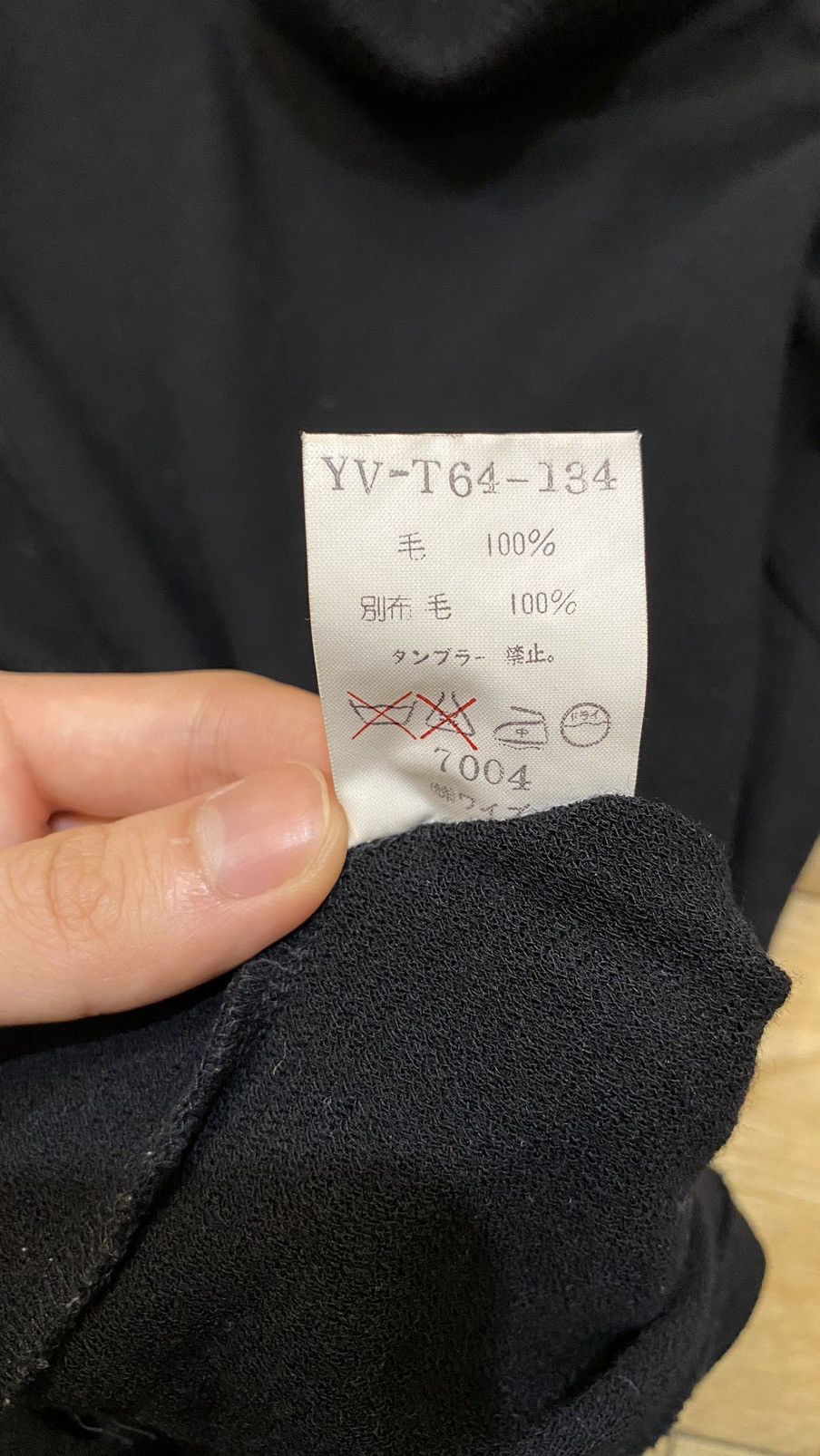 Y's × Yohji Yamamoto AW98 Y’s Black Turtleneck Sweater Yohji Yamamoto Size US XS / EU 42 / 0 - 5 Thumbnail