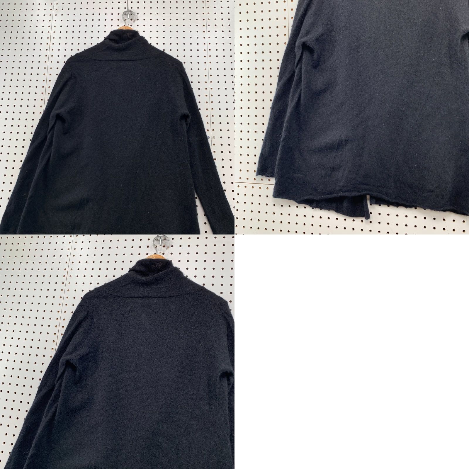 Charter Club Charter Club Cardigan Sweater Womens Small Black 100% Cashmere Open Front Cardigan Winter Fall Spring Men/Women Size S / US 4 / IT 40 - 9 Thumbnail