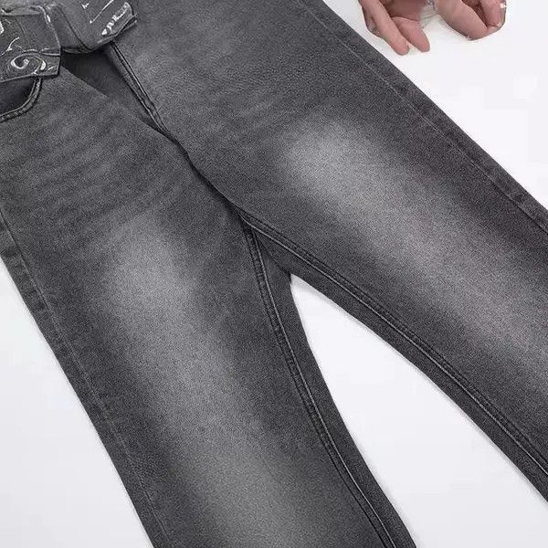 VIBE High street washed patchwork workwear flared jeans Size US 32 / EU 48 - 8 Thumbnail