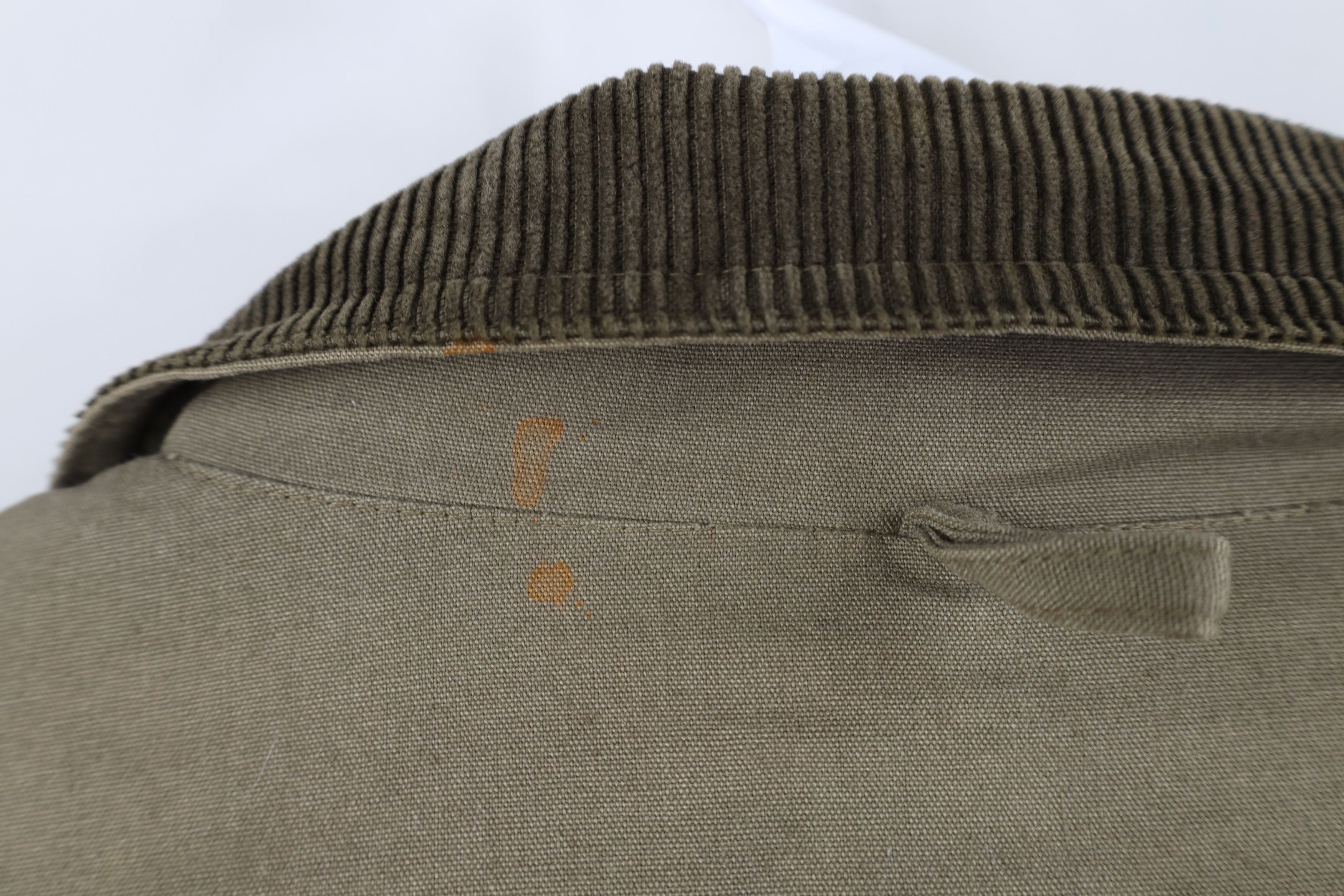 Vintage Vintage 90s Streetwear Lined Canvas Chore Barn Jacket Green Size US XL / EU 56 / 4 - 13 Thumbnail