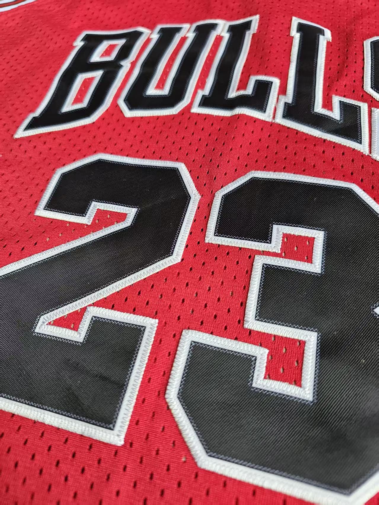 NBA #23 Michael Jordan Jersey Bulls 1997 98 Size US L / EU 52-54 / 3 - 4 Thumbnail