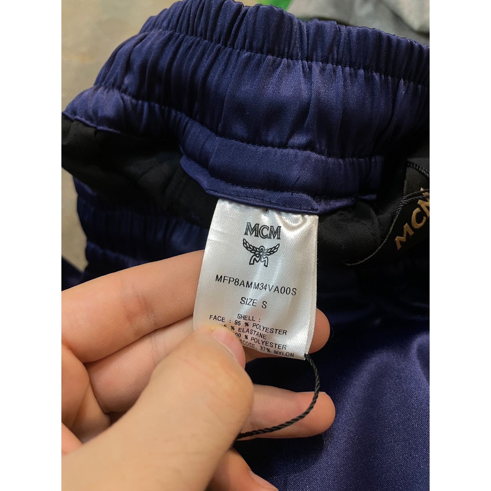 MCM MCM Track Pants Navy Used Small Size US 30 / EU 46 - 2 Thumbnail