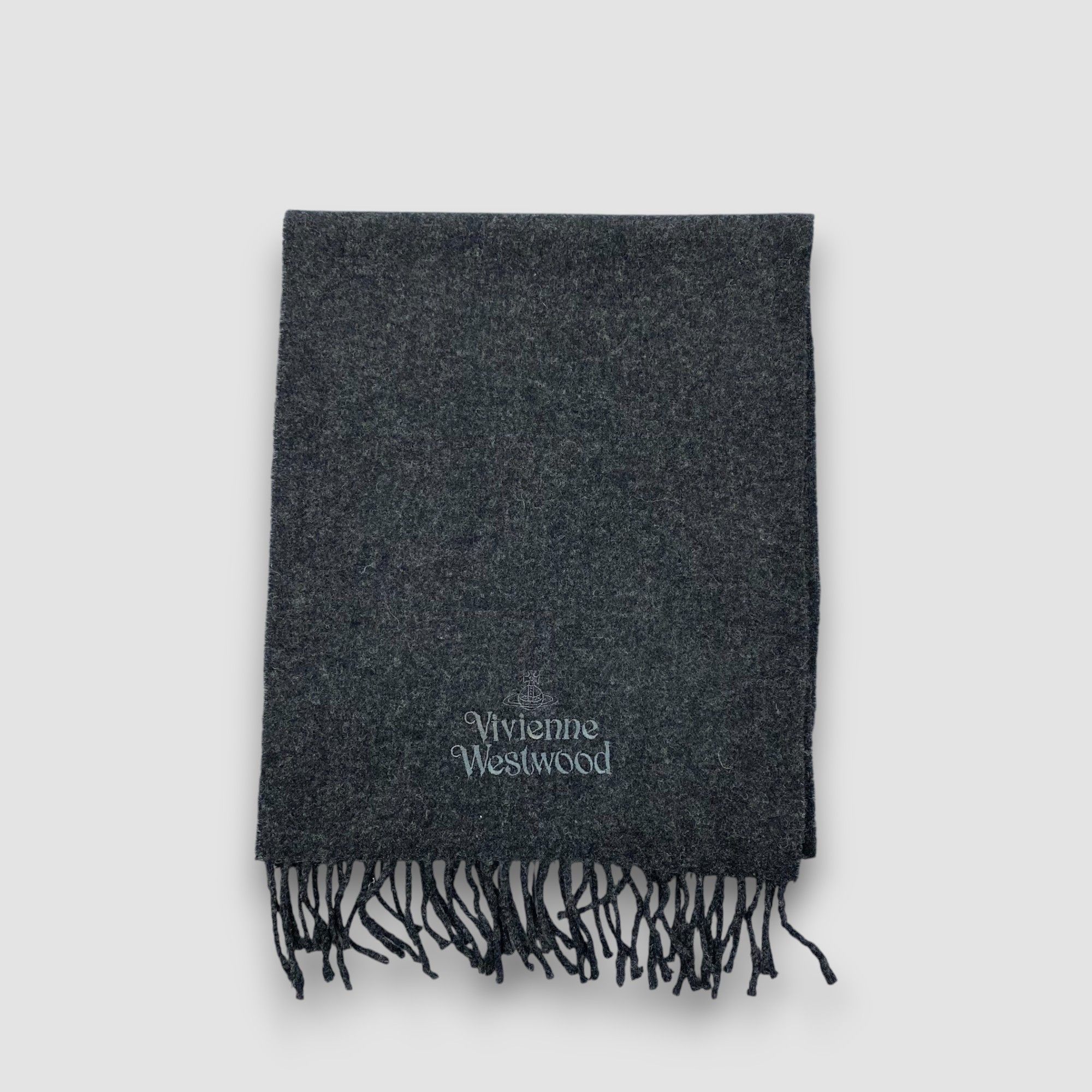 Vivienne Westwood Vintage Vivienne Westwood Scarf Muffler Orbs Wool Scarves Size ONE SIZE - 3 Thumbnail