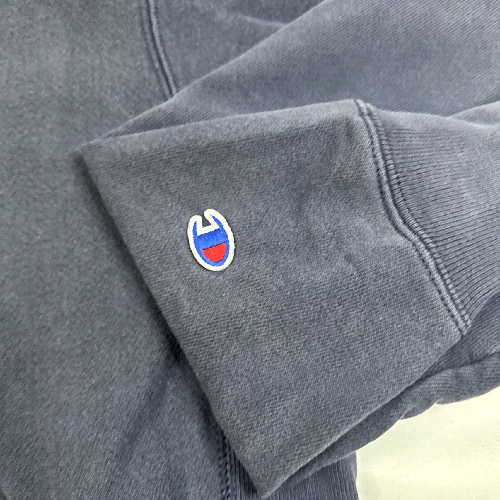 Champion Champion Hoodie Reverse Weave Men L Navy Blue Hooded Activewear Mens Size US L / EU 52-54 / 3 - 3 Thumbnail