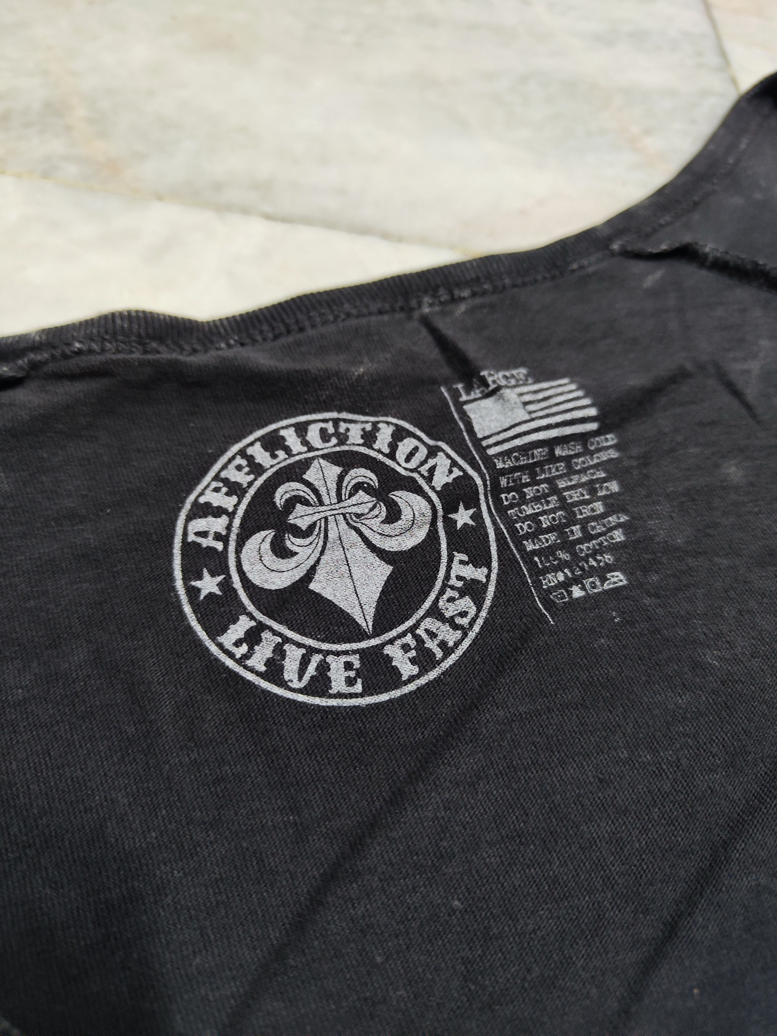 Affliction American Metal Tennessee Top Size L / US 10 / IT 46 - 4 Thumbnail