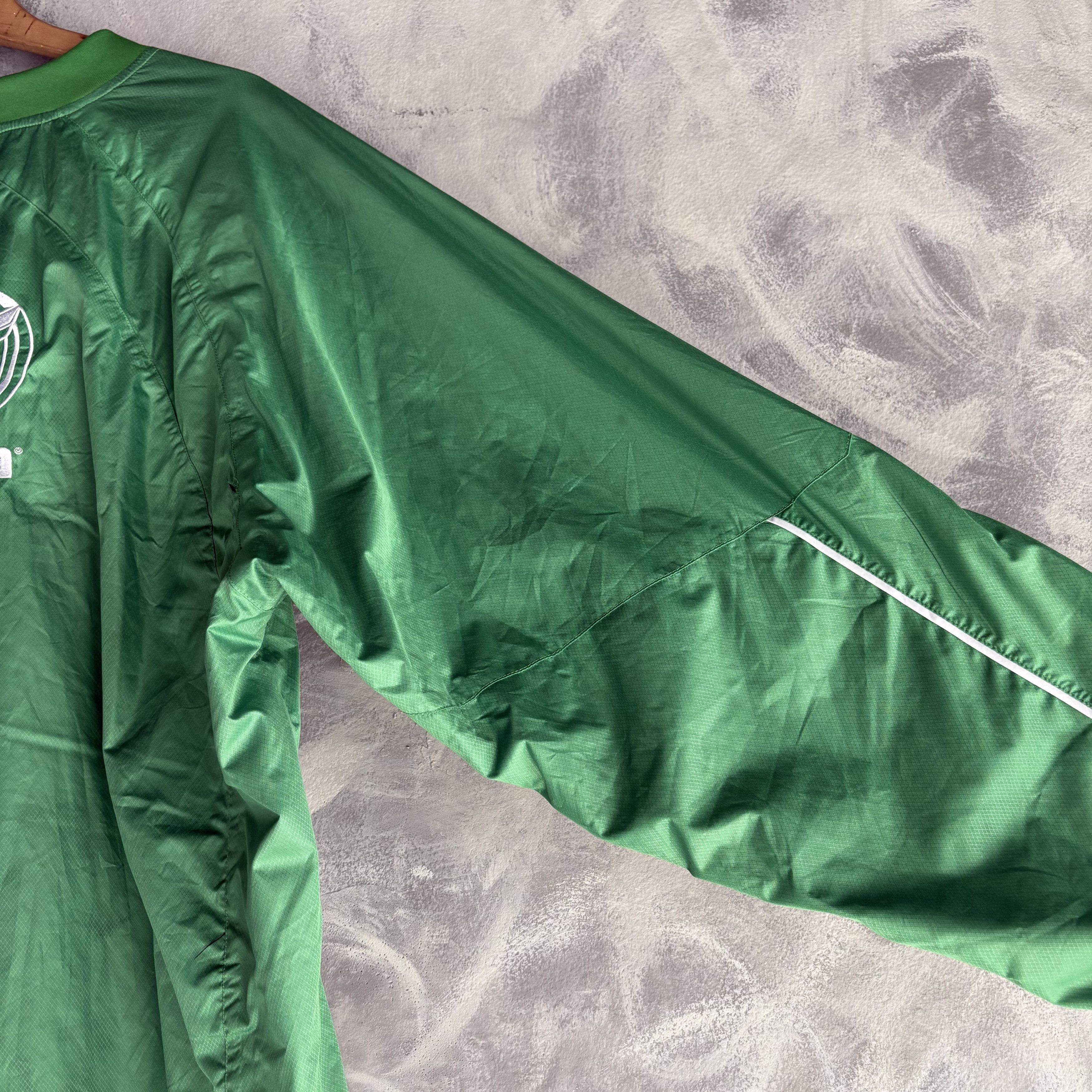 Other BLK Windbreaker Jacket Men 3XL Green Connacht Rugby Team Size US XXL / EU 58 / 5 - 8 Thumbnail