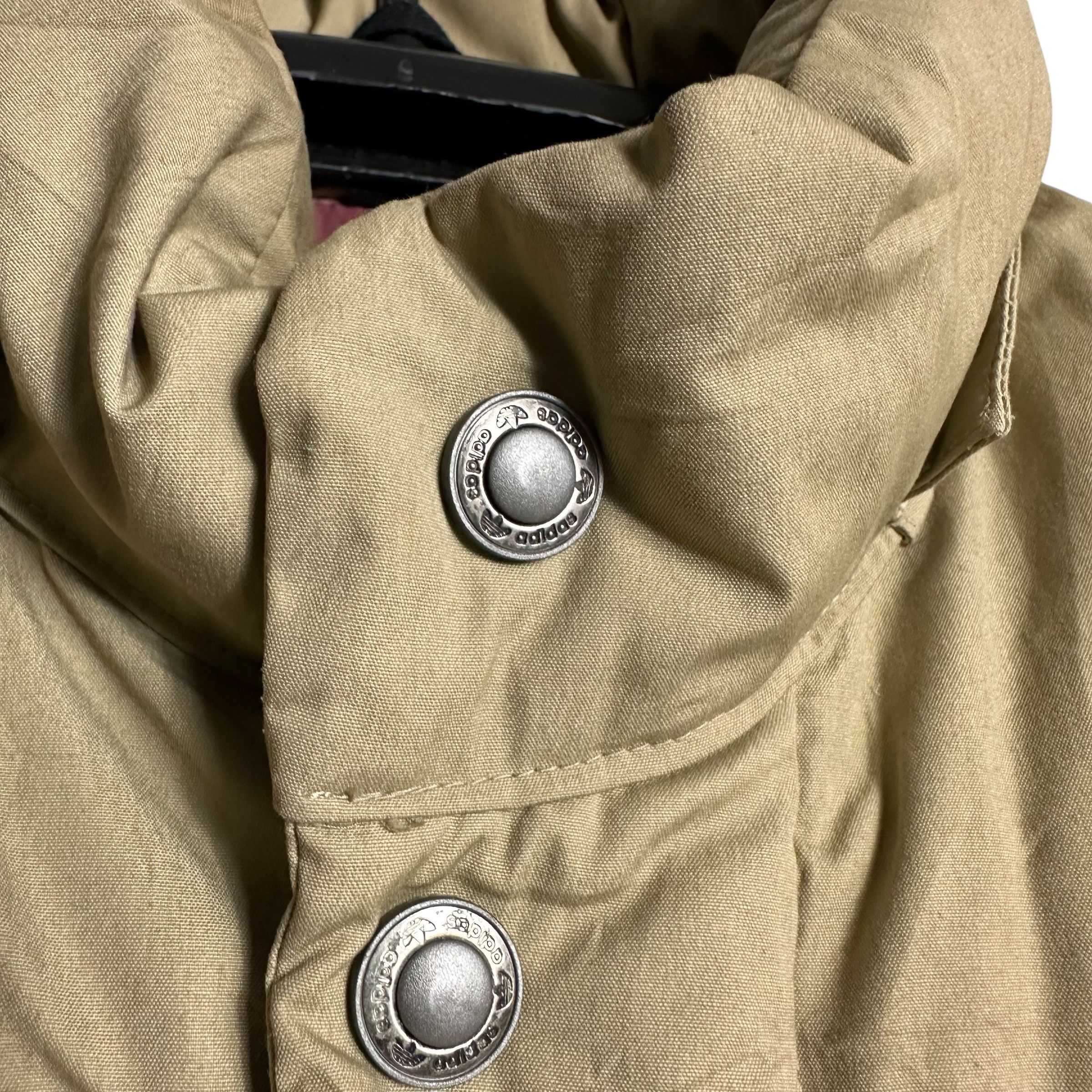 Adidas 🔥RARE🔥Vintage Adidas International Puffer Bomber Jacket Size US L / EU 52-54 / 3 - 3 Thumbnail