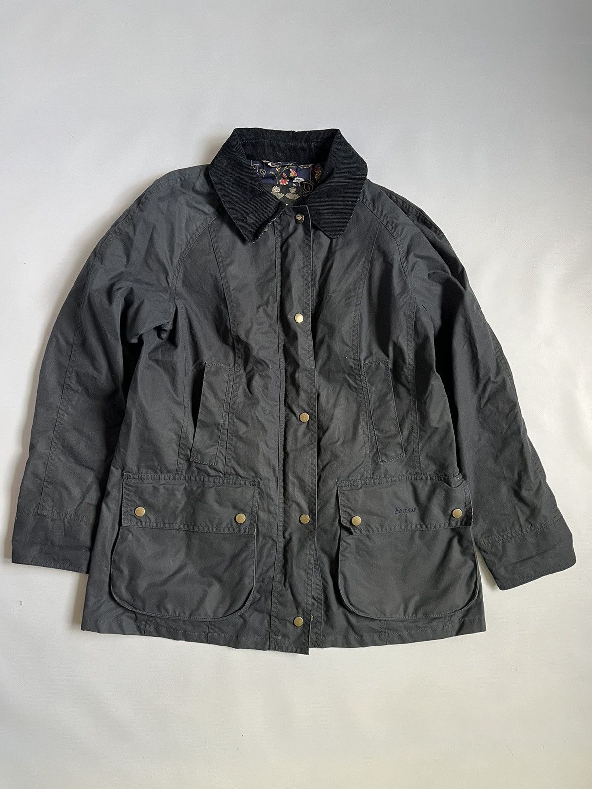 Barbour Barbour Monteviot Women Wax Jacket SS16 Size L / US 10 / IT 46 - 1 Thumbnail