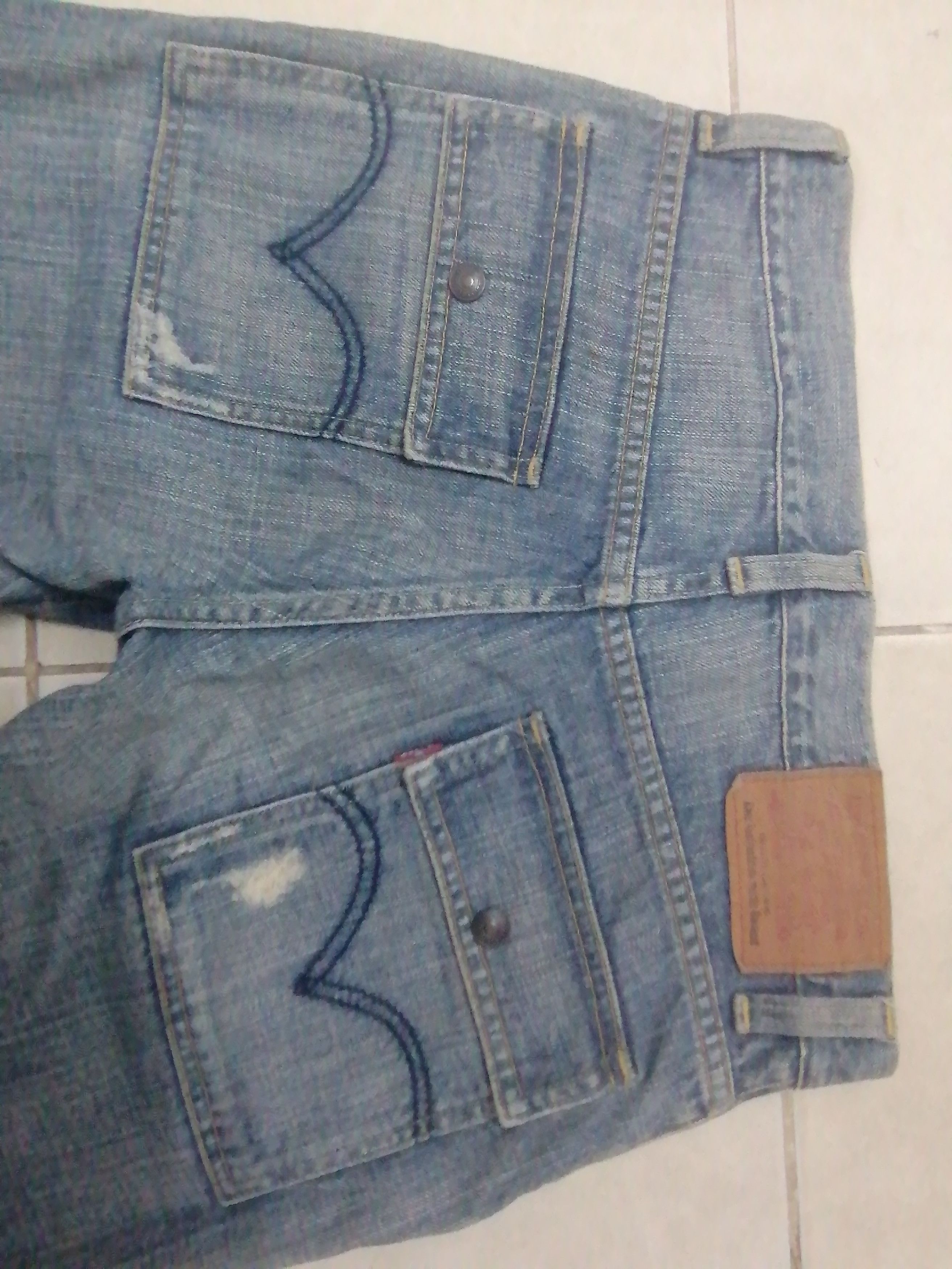 Levi's Vtg Y2k Levis Bush Jean Size US 31 - 5 Thumbnail