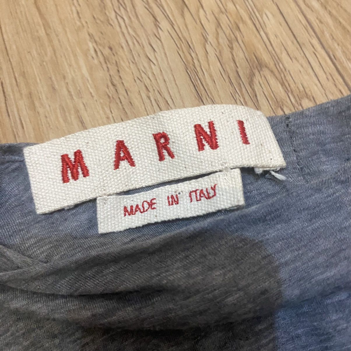 Marni Marni Gray Purpel Pleated Dres Size M / US 6-8 / IT 42-44 - 4 Thumbnail