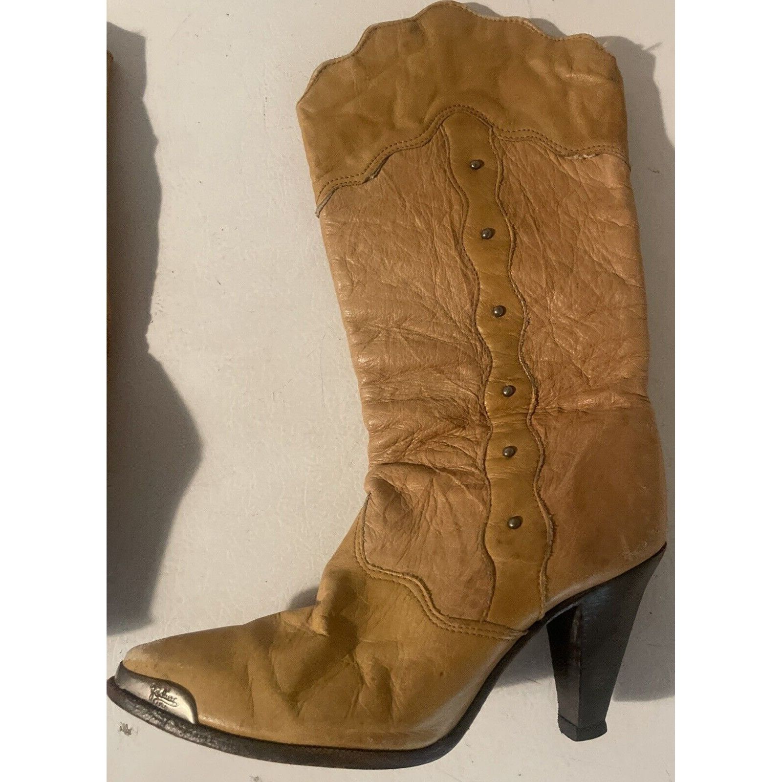 Other Vintage 70's Zodiac Cowgirl Boots Women's Size 6.5 Hippie Wo Size US 6.5 / IT 36.5 - 8 Thumbnail