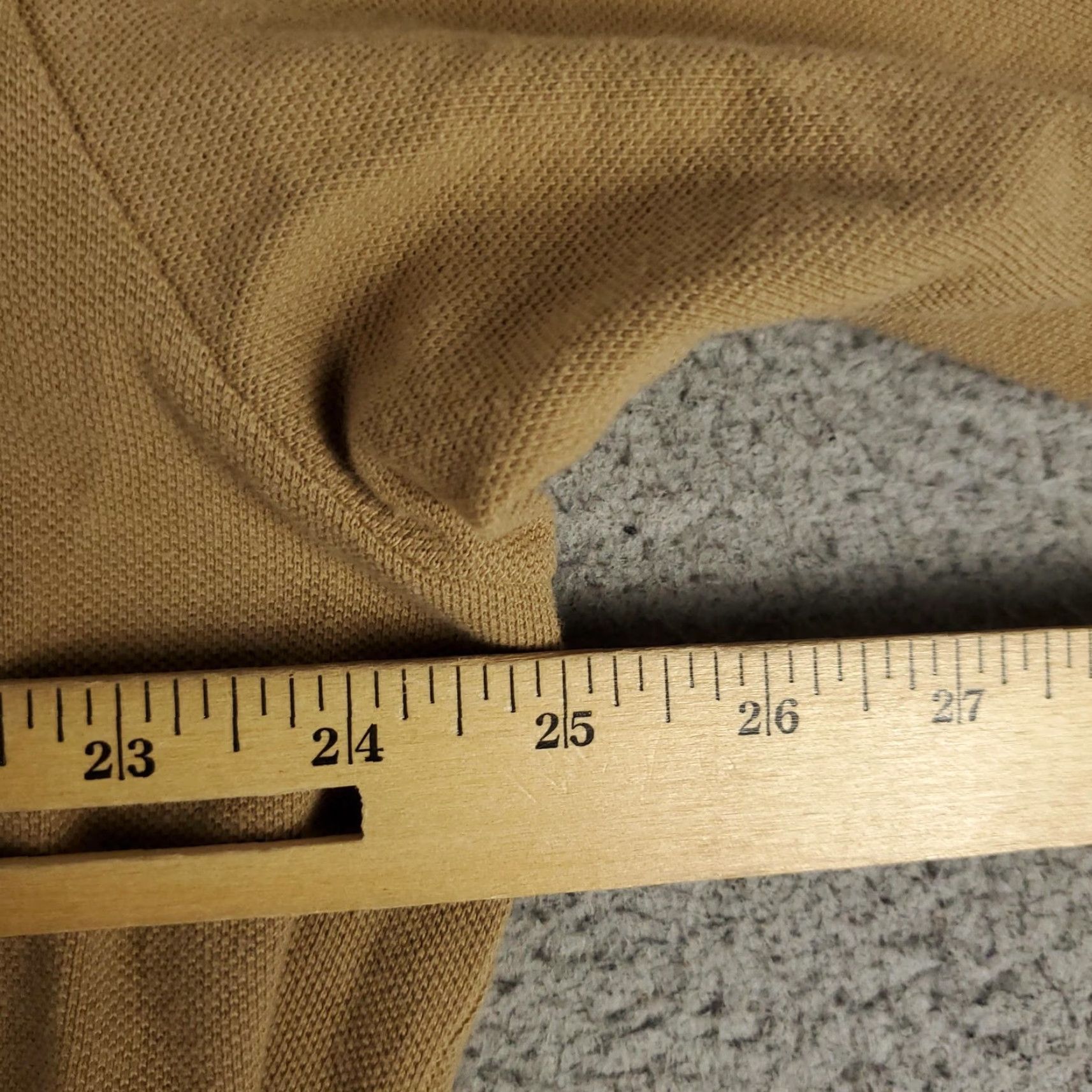 Polo Ralph Lauren Polo Ralph Lauren Polo Shirt Mens XL Classic Fit Beige Pony Embroidered Casual 100% Cotton Short Sleeve Men’s Polo Shirt Size US XL / EU 56 / 4 - 6 Thumbnail