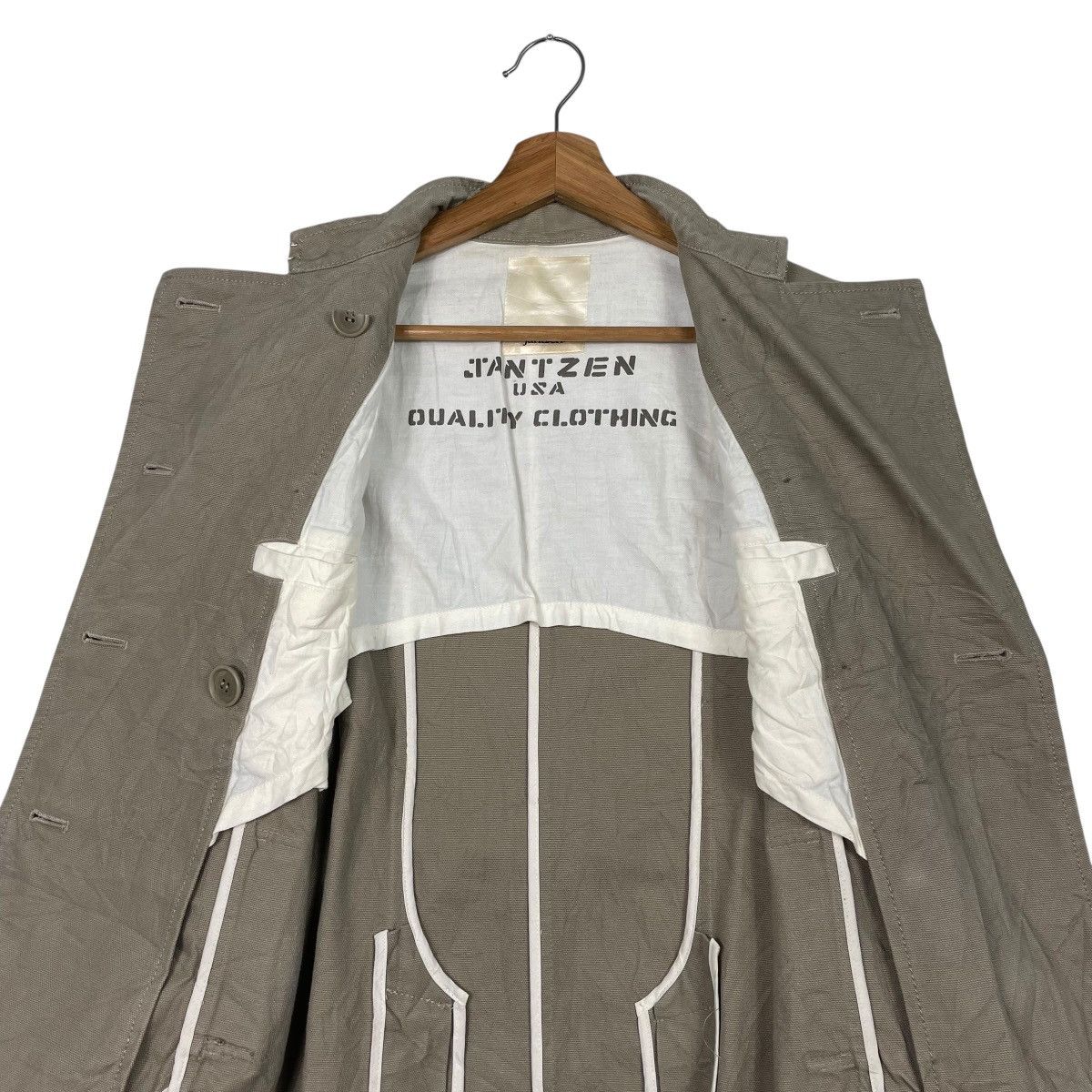 Other Jantzen USA Double Breasted Trenchcoat Size S / US 4 / IT 40 - 12 Thumbnail