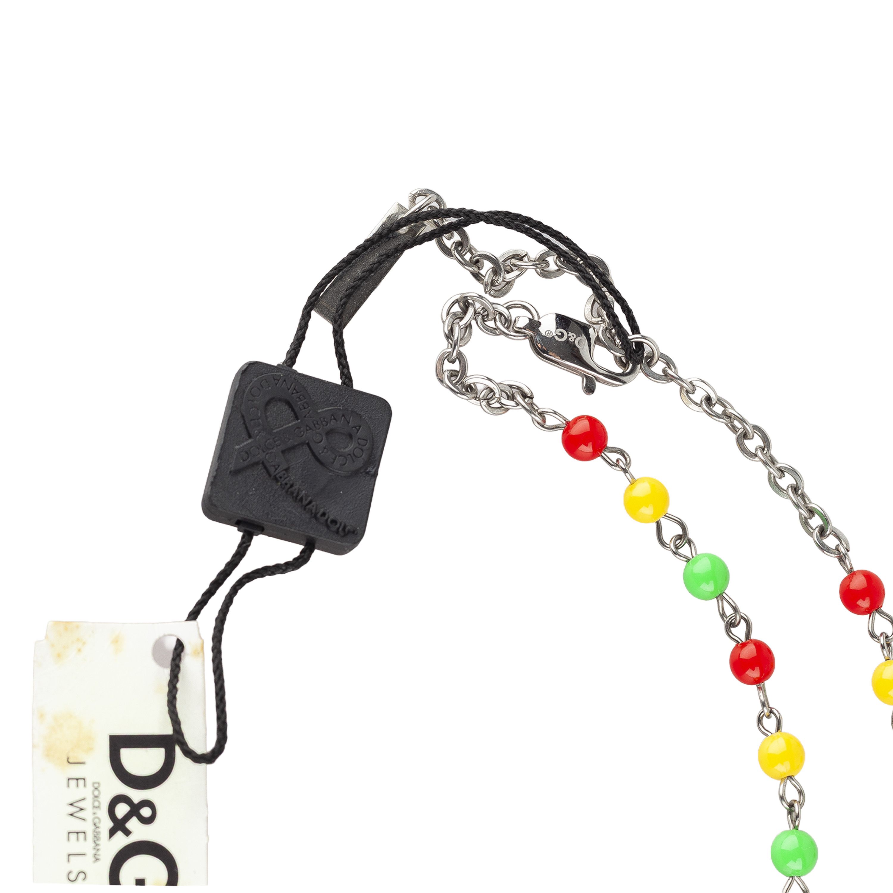 Dolce & Gabbana Dolce & Gabbana Vintage Rasta Rosary Necklace Size ONE SIZE - 5 Thumbnail