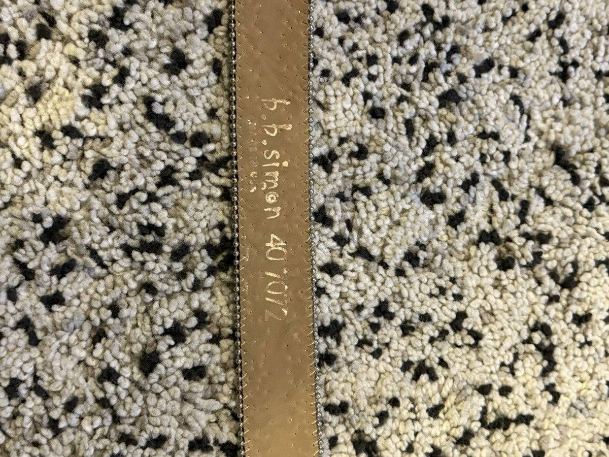 B.B. Simon BB Simon Belt - Silver/Gray Size 40 - 4 Thumbnail