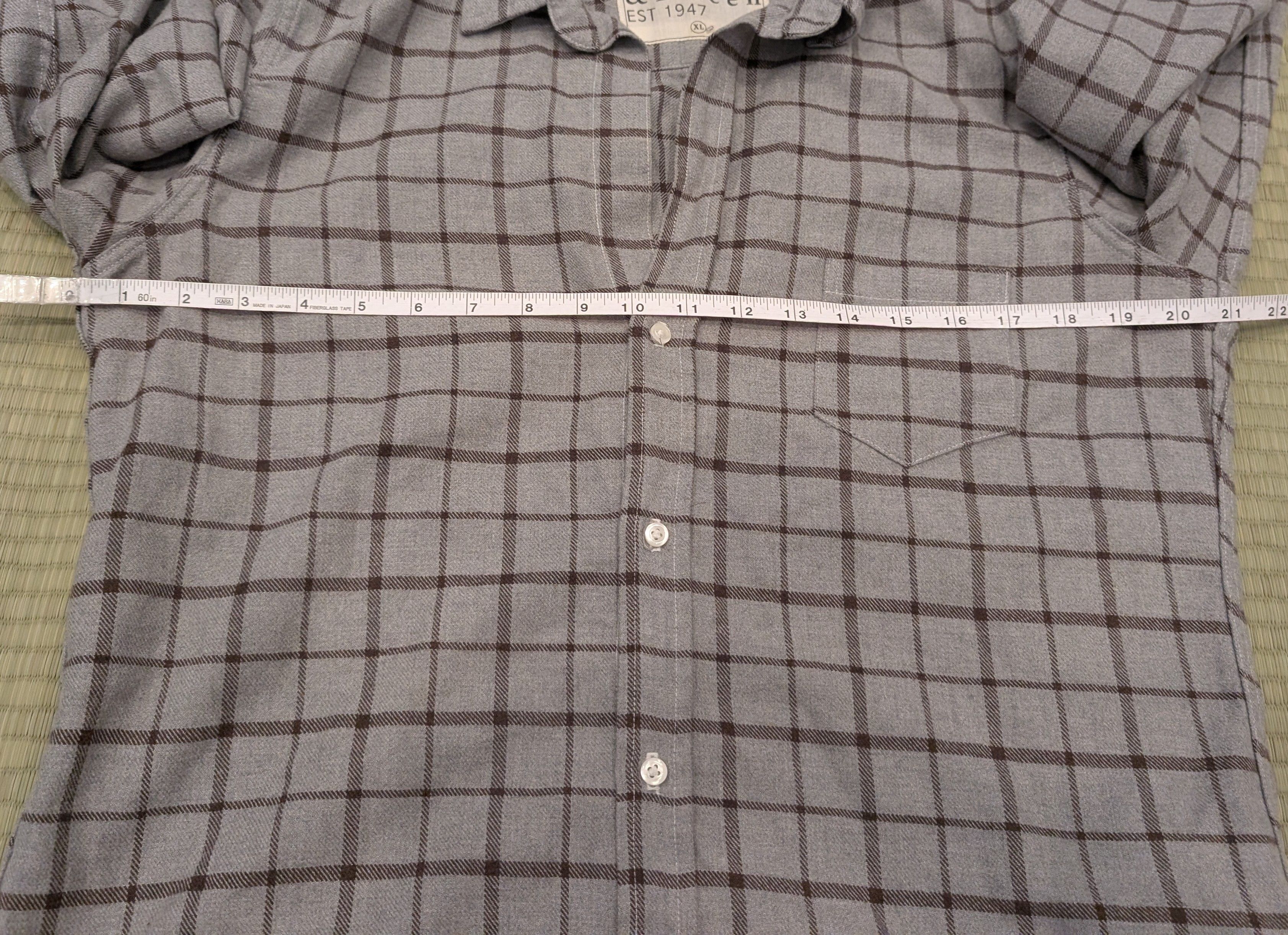 Frank & Eileen Frank & Eileen Barry 100% Cotton Check Shirt Made in USA Size XL / US 12-14 / IT 48-50 - 5 Thumbnail