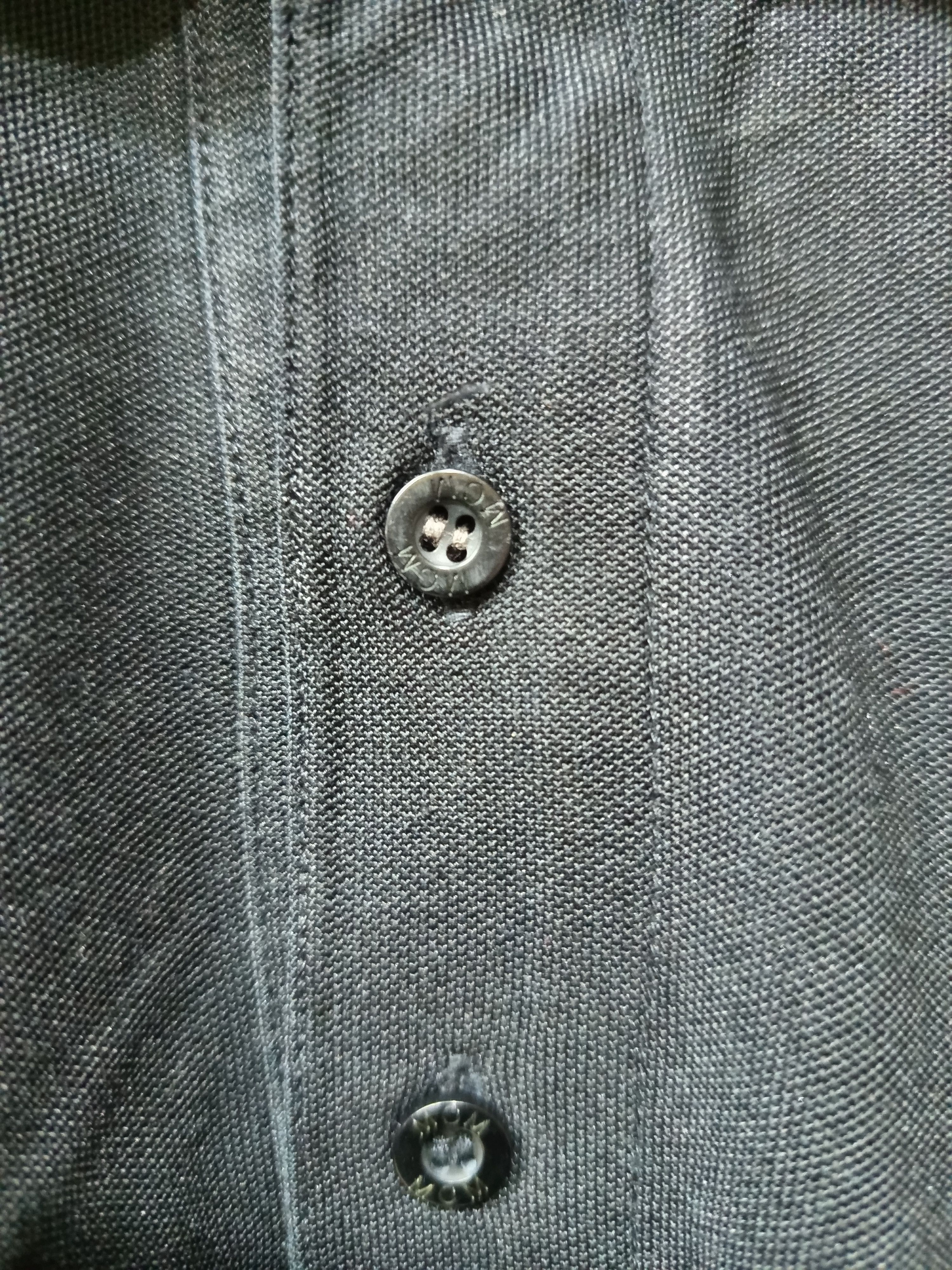 MCM Vintage MCM Long Sleeve Polo Shirt Logo Pocket Size US L / EU 52-54 / 3 - 9 Thumbnail