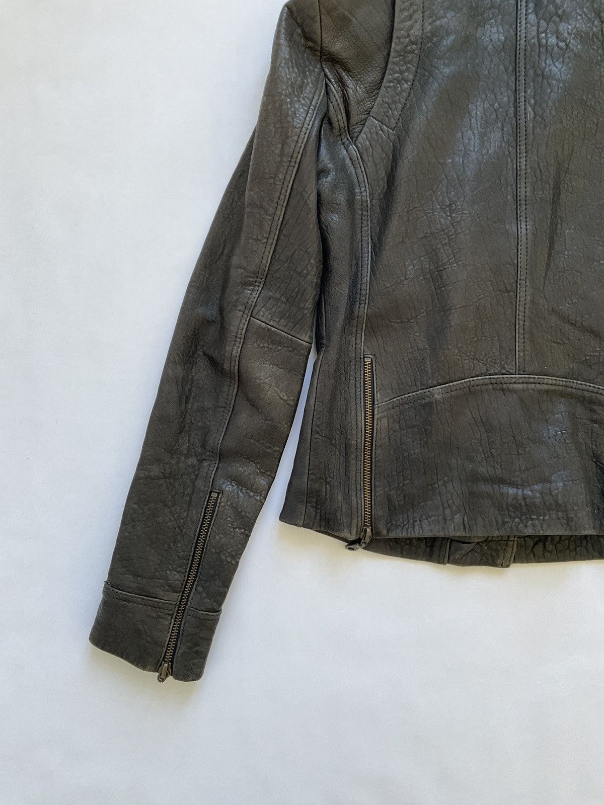 Vintage Black leather Perfecto Size XS / US 0-2 / IT 36-38 - 11 Thumbnail