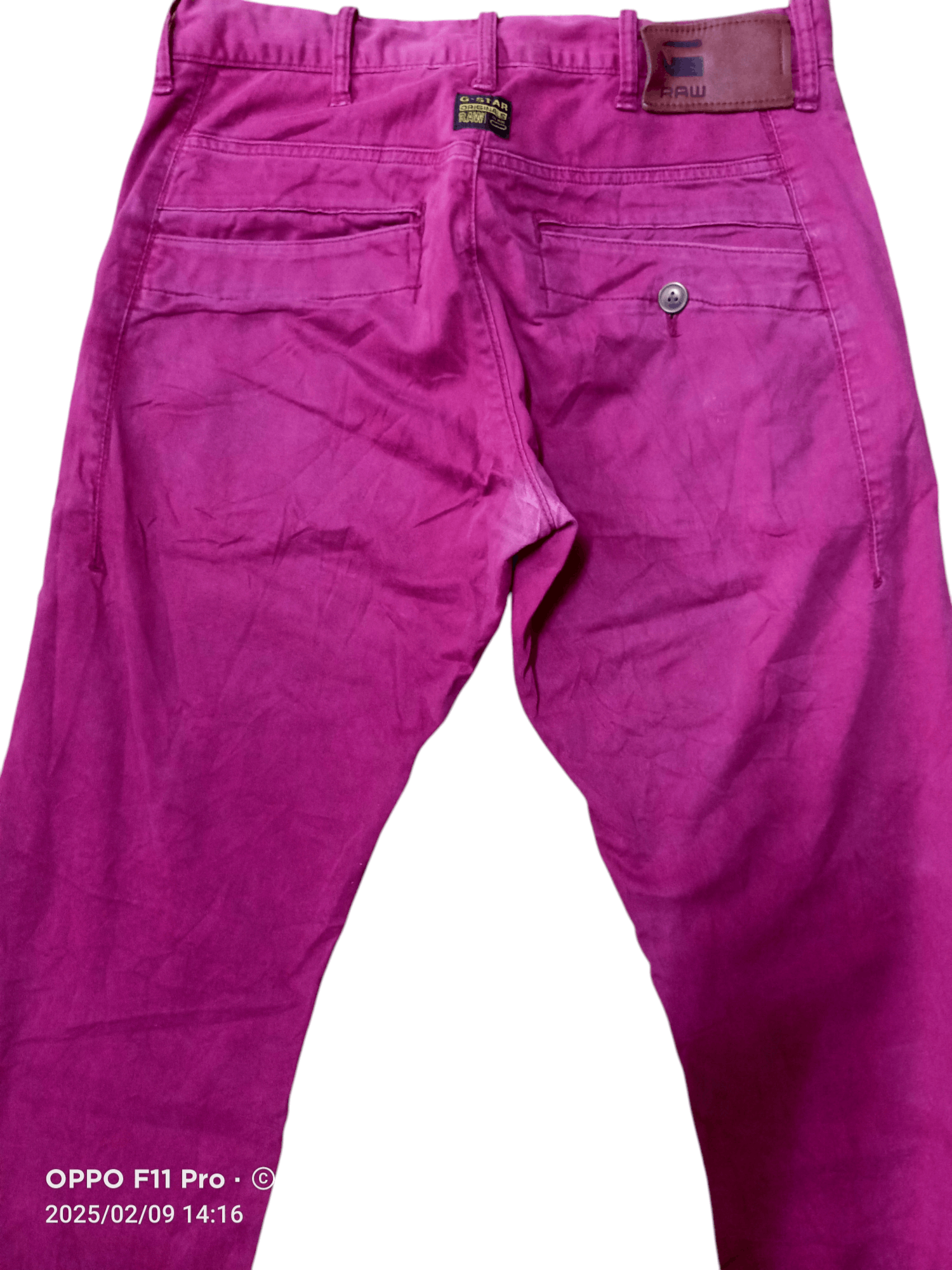 G-Star × Vintage G star Men Casual Cotton Pants Correctline Size US 33 - 1 Thumbnail