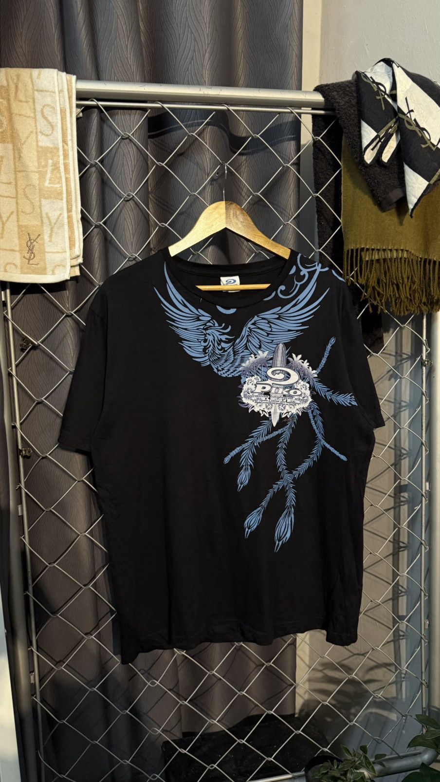 Vintage PIKO SURF OVP WING GRAPHIC PRINT TSHIRT Size US M / EU 48-50 / 2 - 3 Thumbnail