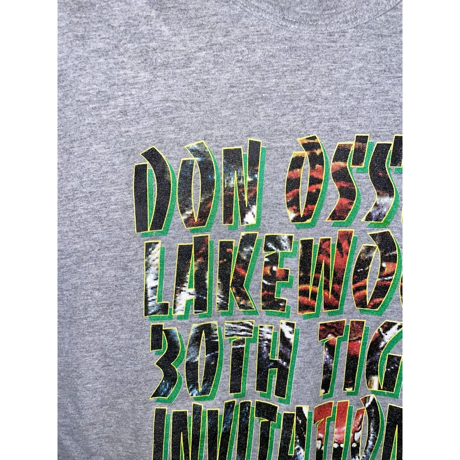 Russell Athletic Vintage Don Osses Lakewood Shirt 30th Tiger Gray Tee 90s XL Size US XL / EU 56 / 4 - 2 Thumbnail