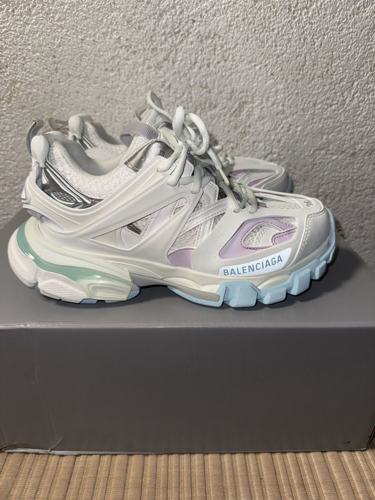 Balenciaga Balenciaga(WMNS) Balenciaga Track Sneaker 'Pastel' Size US 6 / IT 36 - 6 Thumbnail