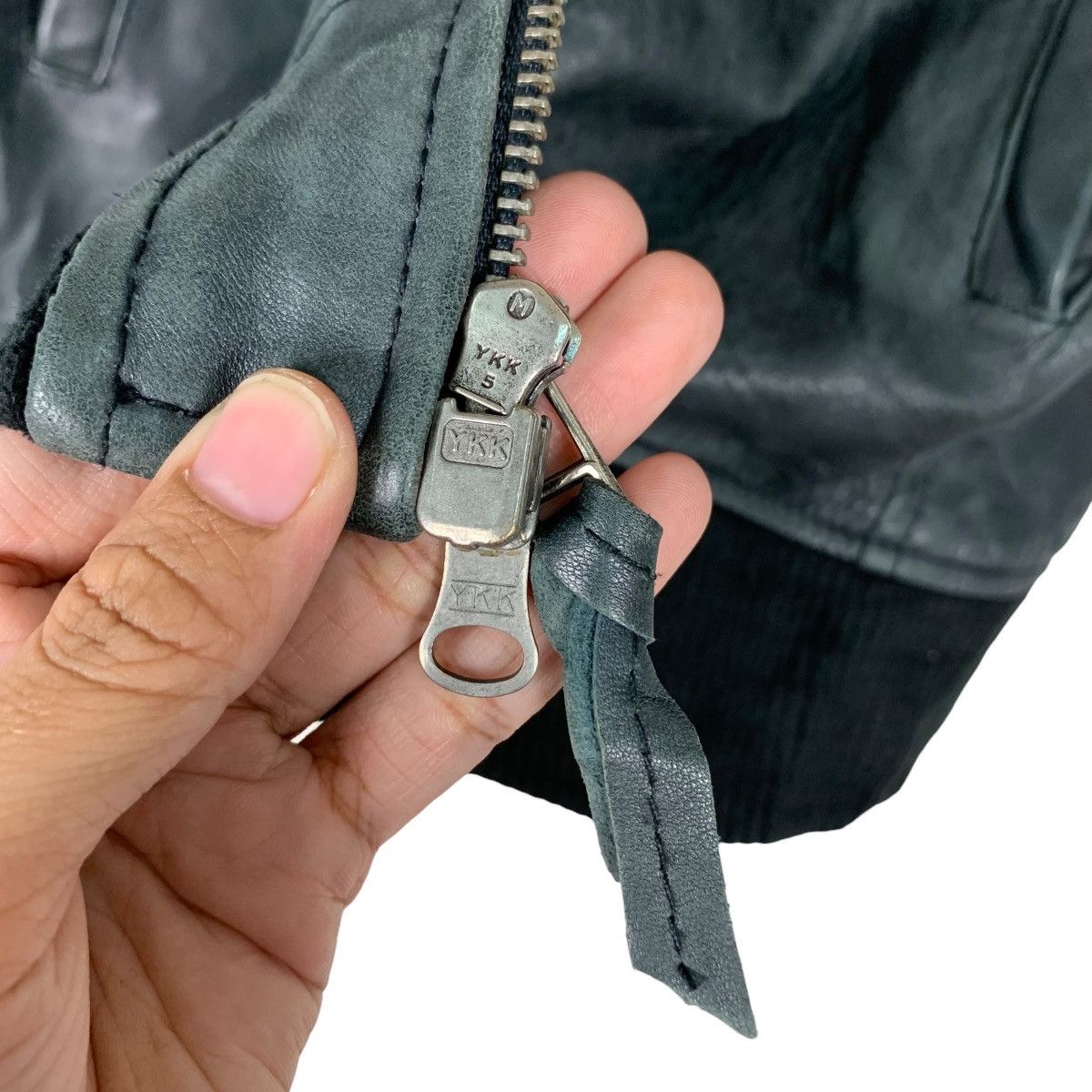 NANO universe NANO UNIVERSE Sheep Skin Leather Jacket #0369-C17 Size US S / EU 44-46 / 1 - 15 Thumbnail