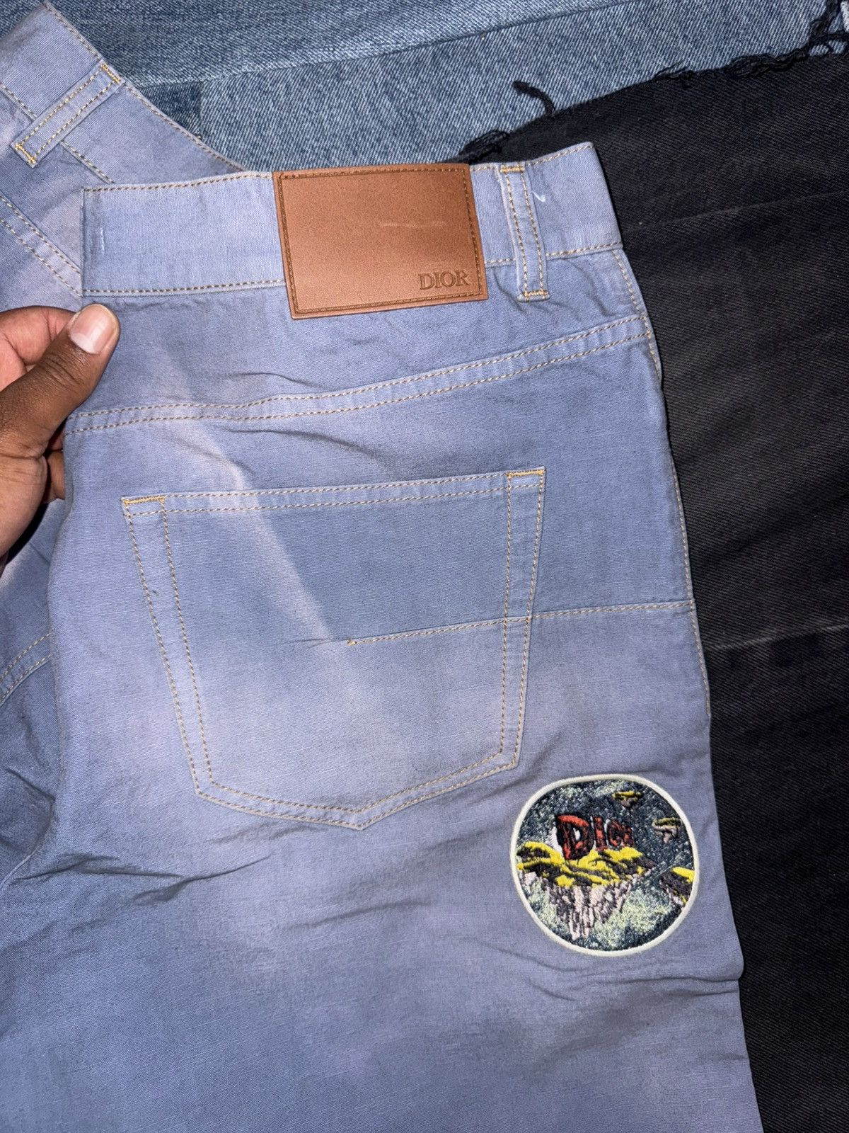 Dior Dior Jeans AsteroDior Embroidered Size US 34 / EU 50 - 5 Thumbnail