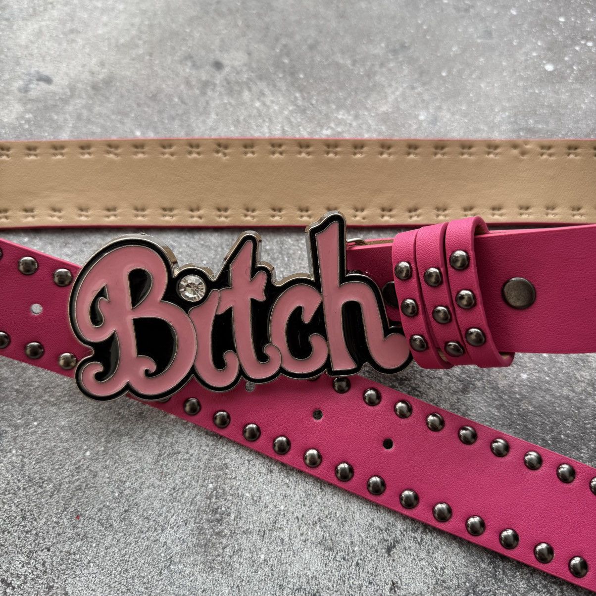 Hysteric Glamour Amazing Y2K BB Simon Style Faux Leather Belt Size ONE SIZE - 4 Thumbnail