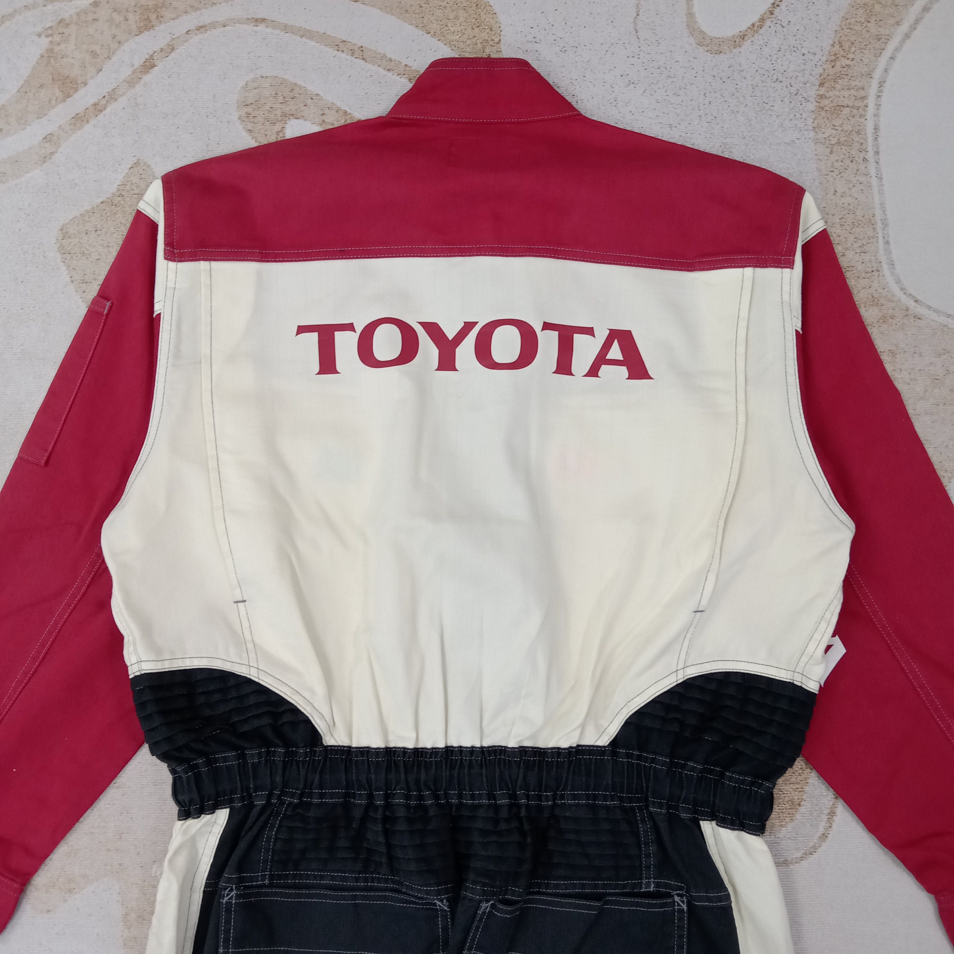 Japanese Brand Toyota Tecno Racing Team Coverall Jacket C261N28 Size US L / EU 52-54 / 3 - 2 Thumbnail