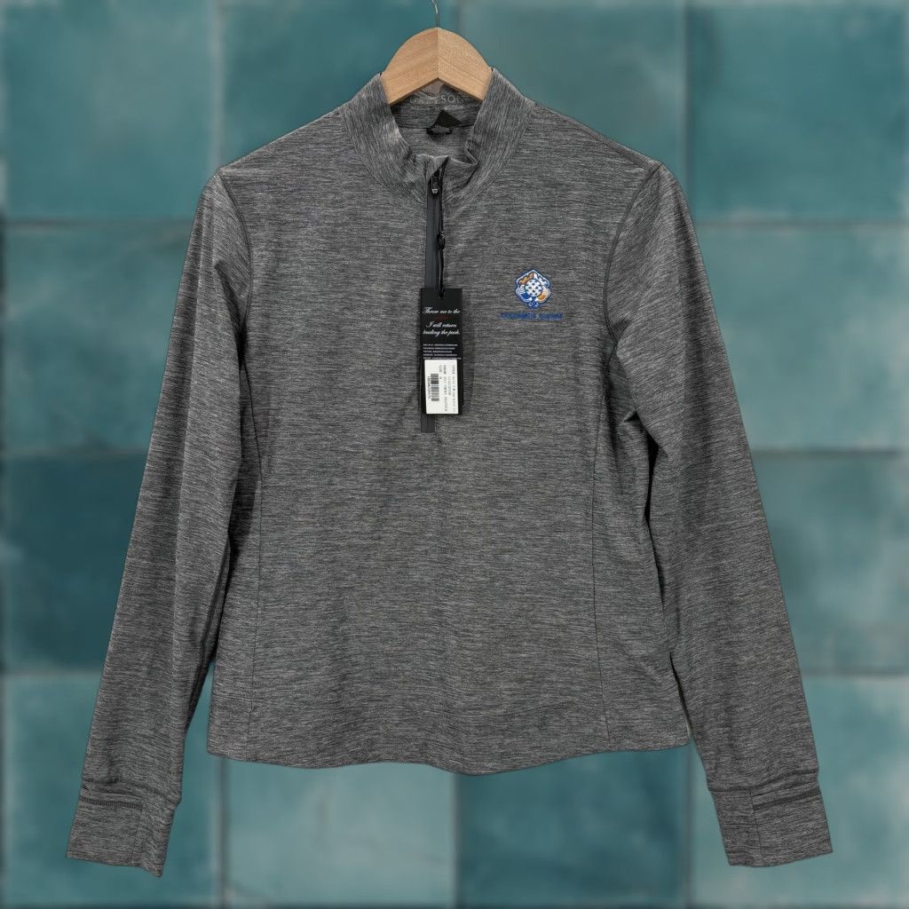 Vintage Greyson Halley II Melange Pullover Womens M Gray Quarter Zip Golf Florida Shirt Size M / US 6-8 / IT 42-44 - 1 Thumbnail