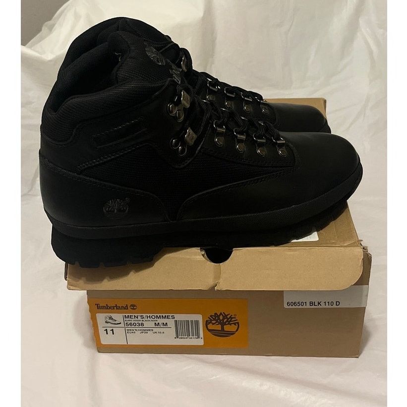 Timberland Timberland EURO HIKER 56038 Boots BLACK Size 11 Grailed