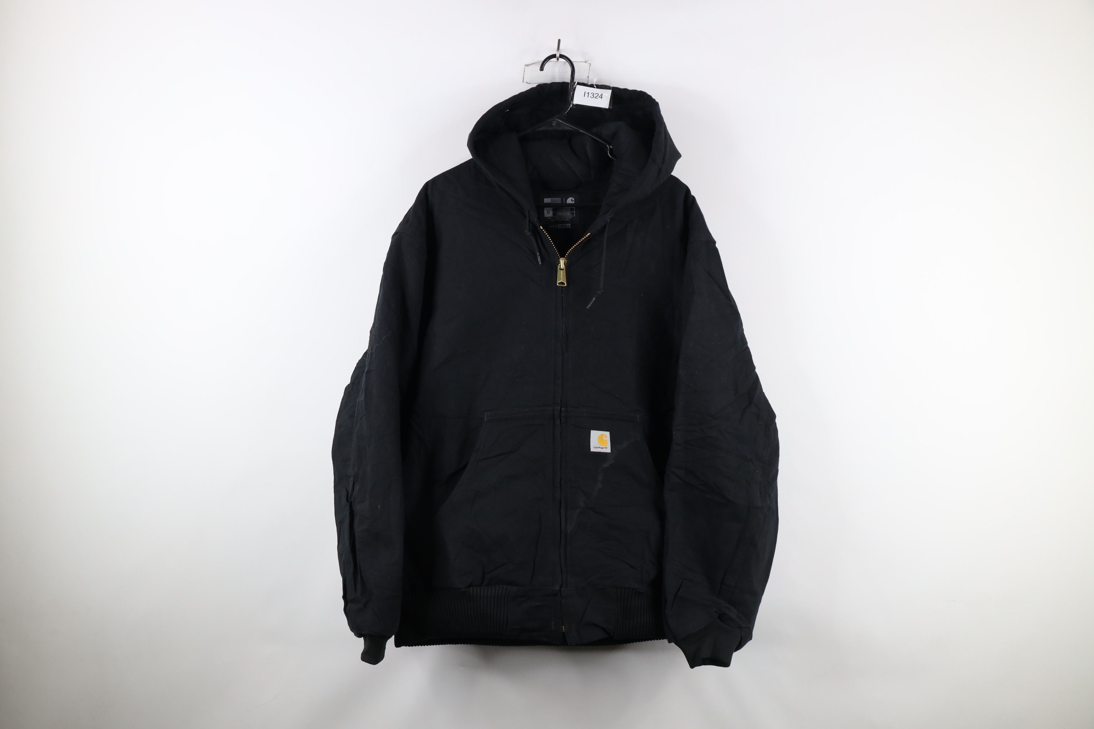 Carhartt ジャケット　ブラック 80s 90s CARHARTT - Active Jacket native pattern black