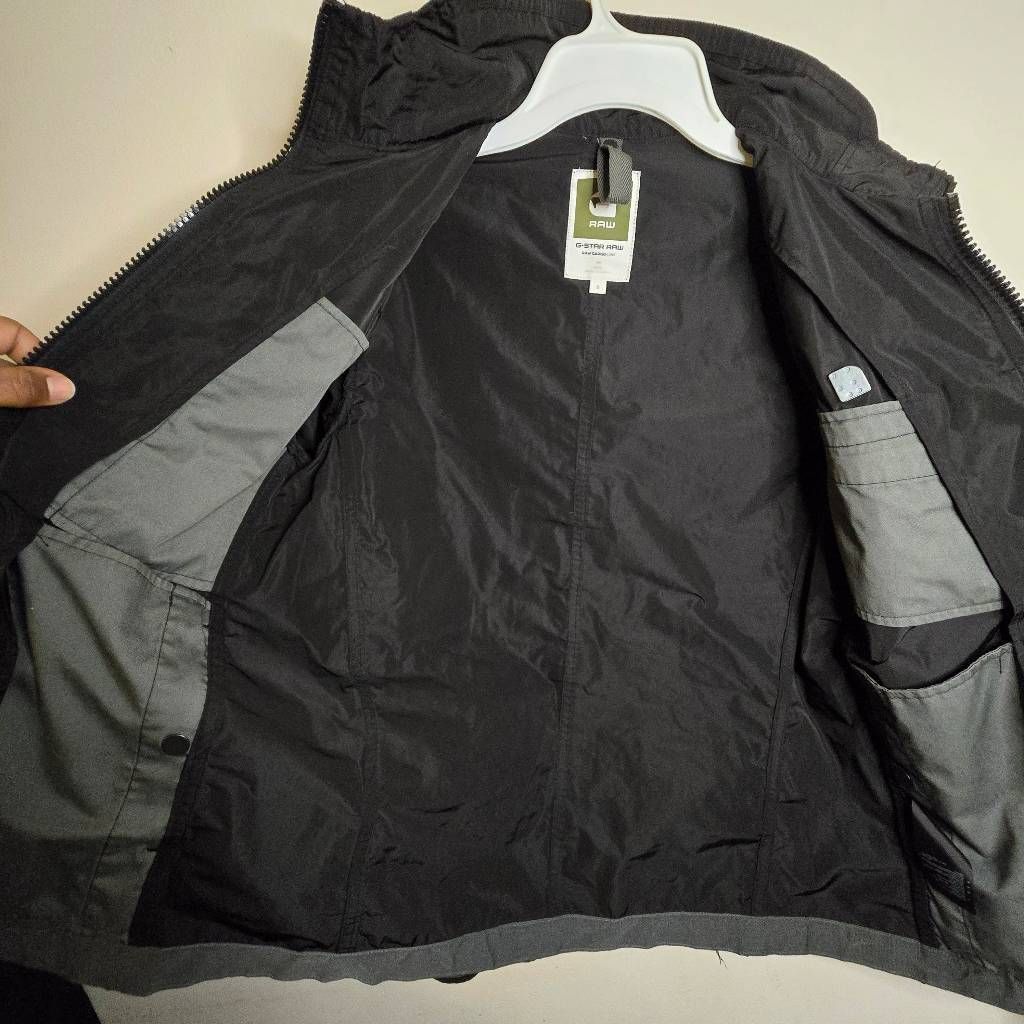 G-Star G-Star Raw Timor Biker Overshirt Jacket Women’s Small Black Size S / US 4 / IT 40 - 6 Thumbnail