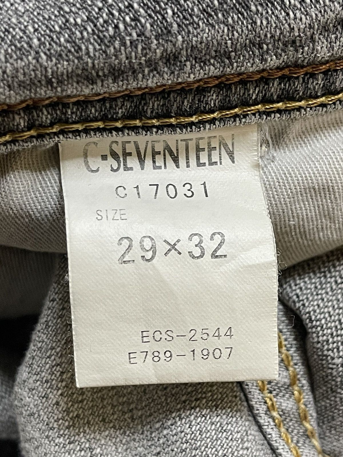 If Six Was Nine Vintage Japanese Brand Faded Wash Style Flare Jeans Size US 28 / EU 44 - 9 Thumbnail