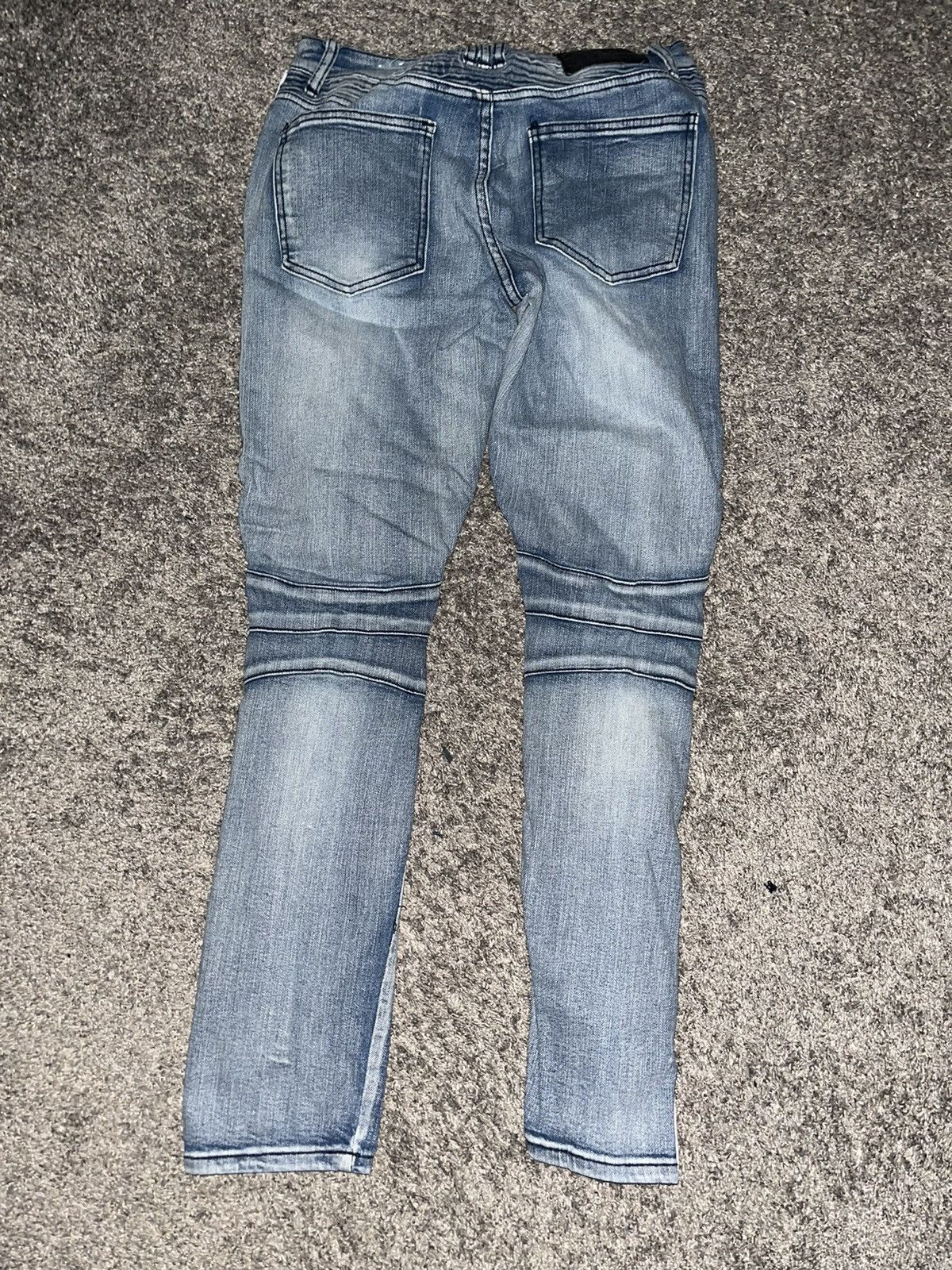 rue21 Blue striped jeans Size US 32 / EU 48 - 2 Thumbnail