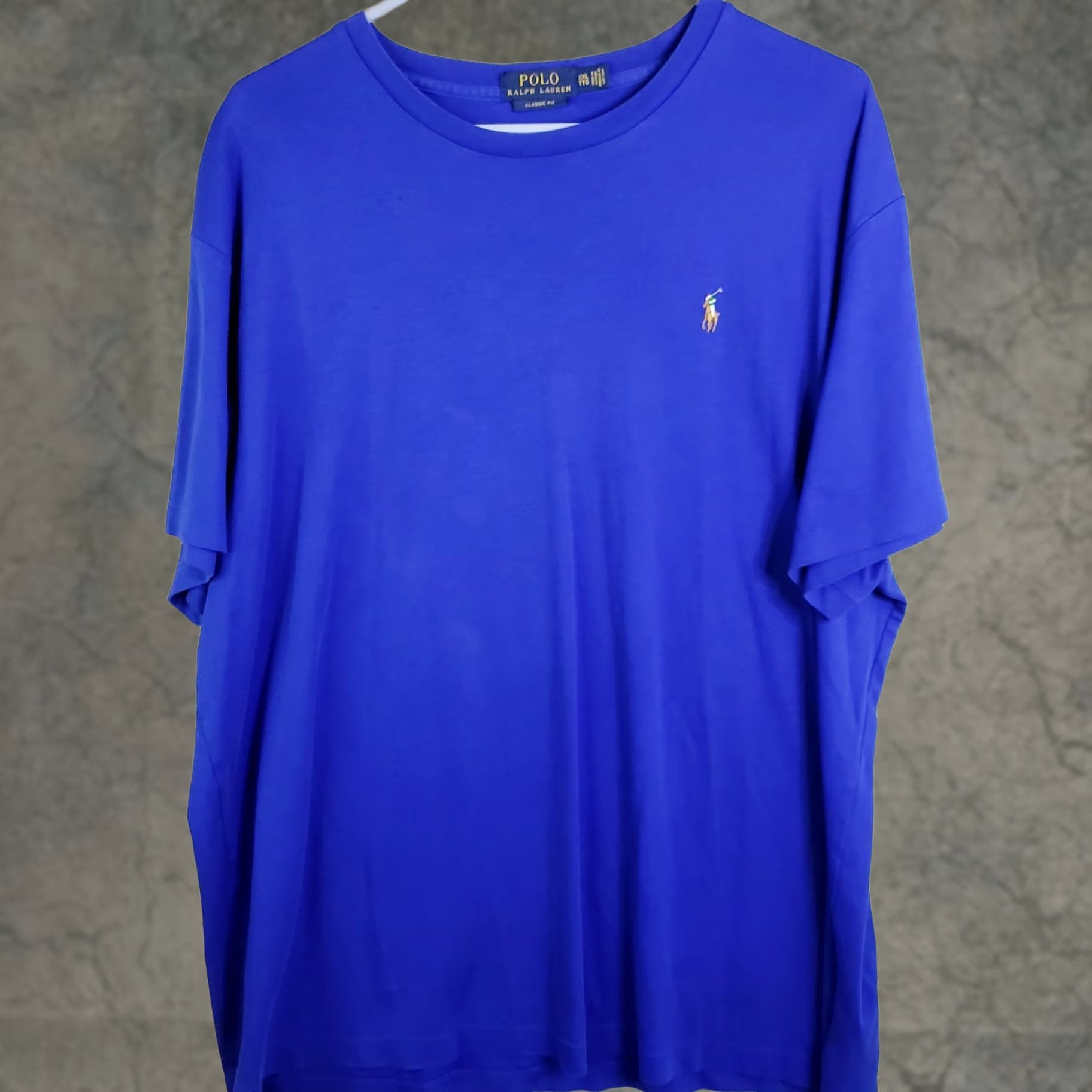 Polo Ralph Lauren Polo Ralph Lauren T Shirt Mens XXL Blue Cotton Short Sleeve Tee Size US XXL / EU 58 / 5 - 1 Thumbnail