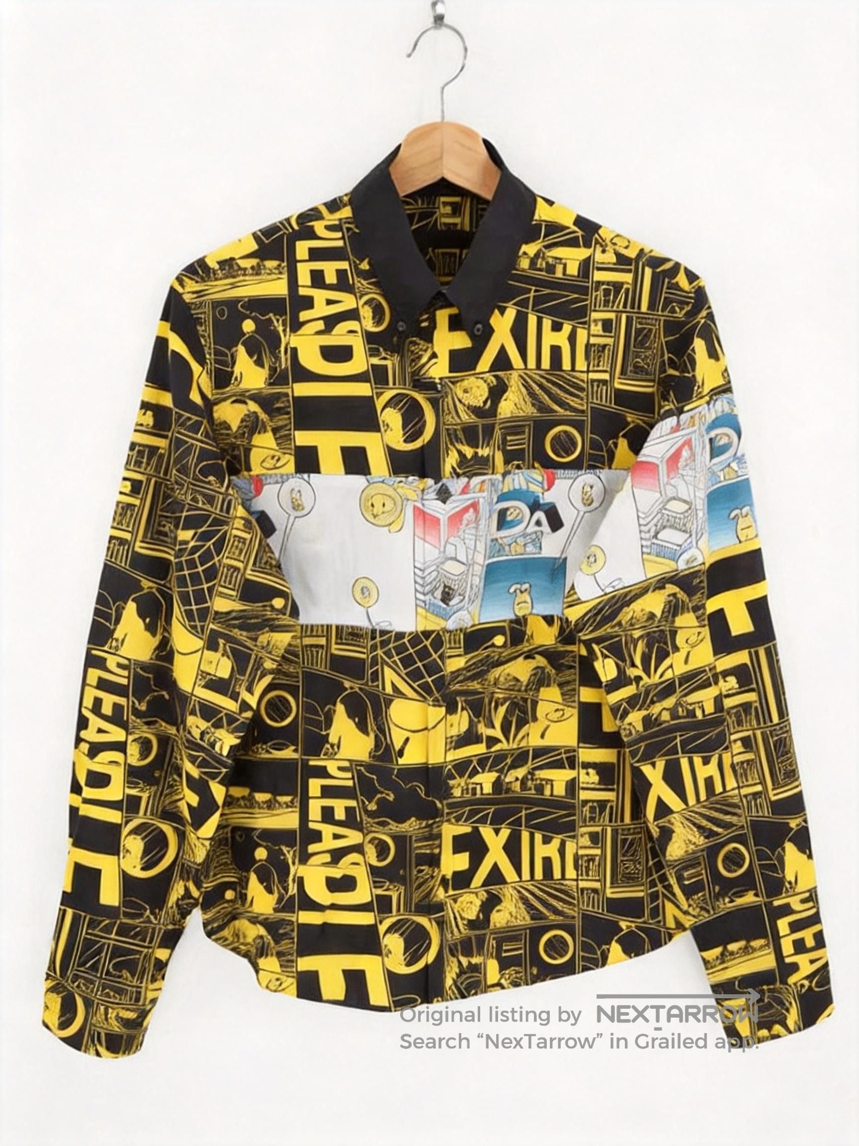 Prada Prada SS18 James Jean Comic Strip Button Up Shirt | Grailed