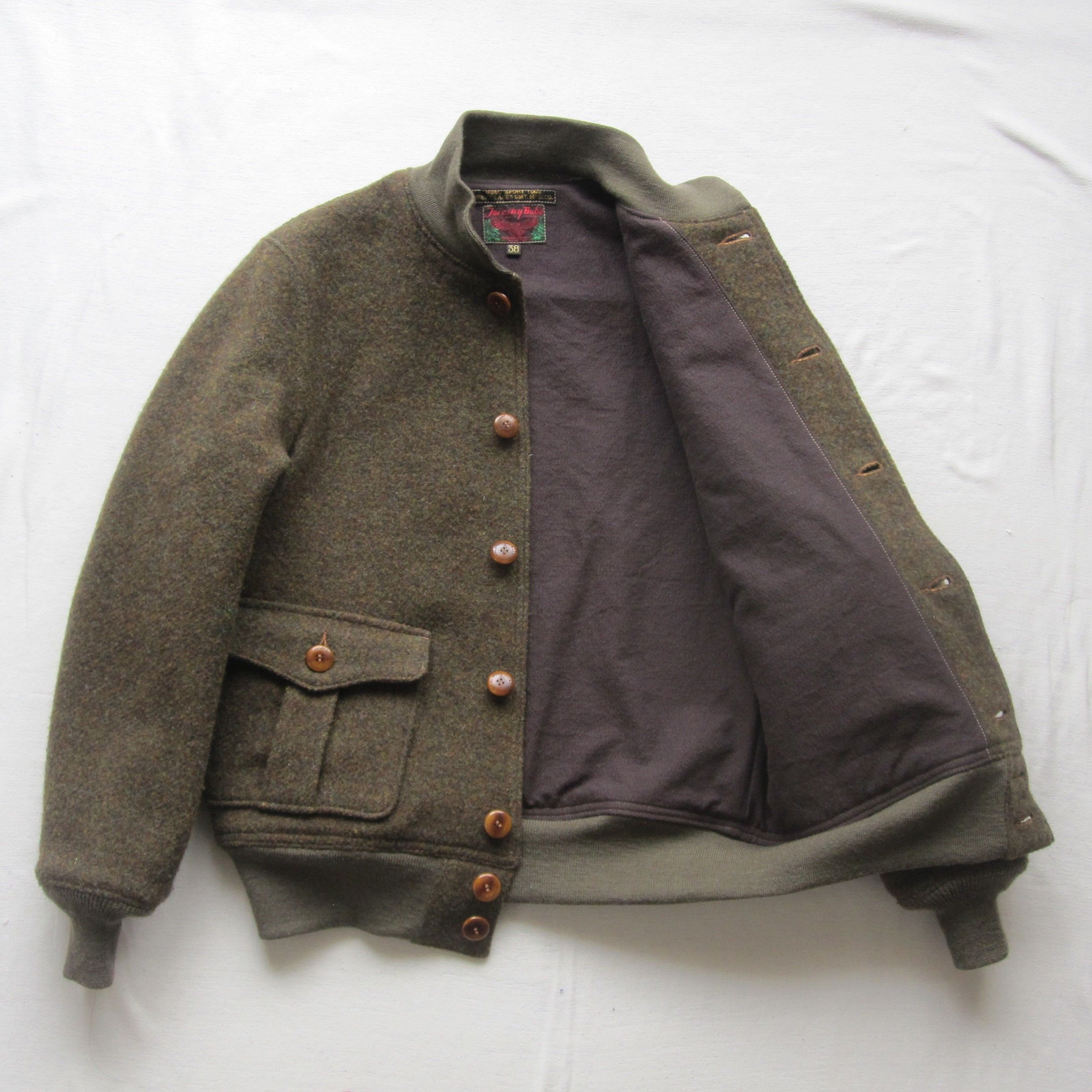 Freewheelers “SKAGIT" WOOL JACKET 38 Size US L / EU 52-54 / 3 - 9 Thumbnail
