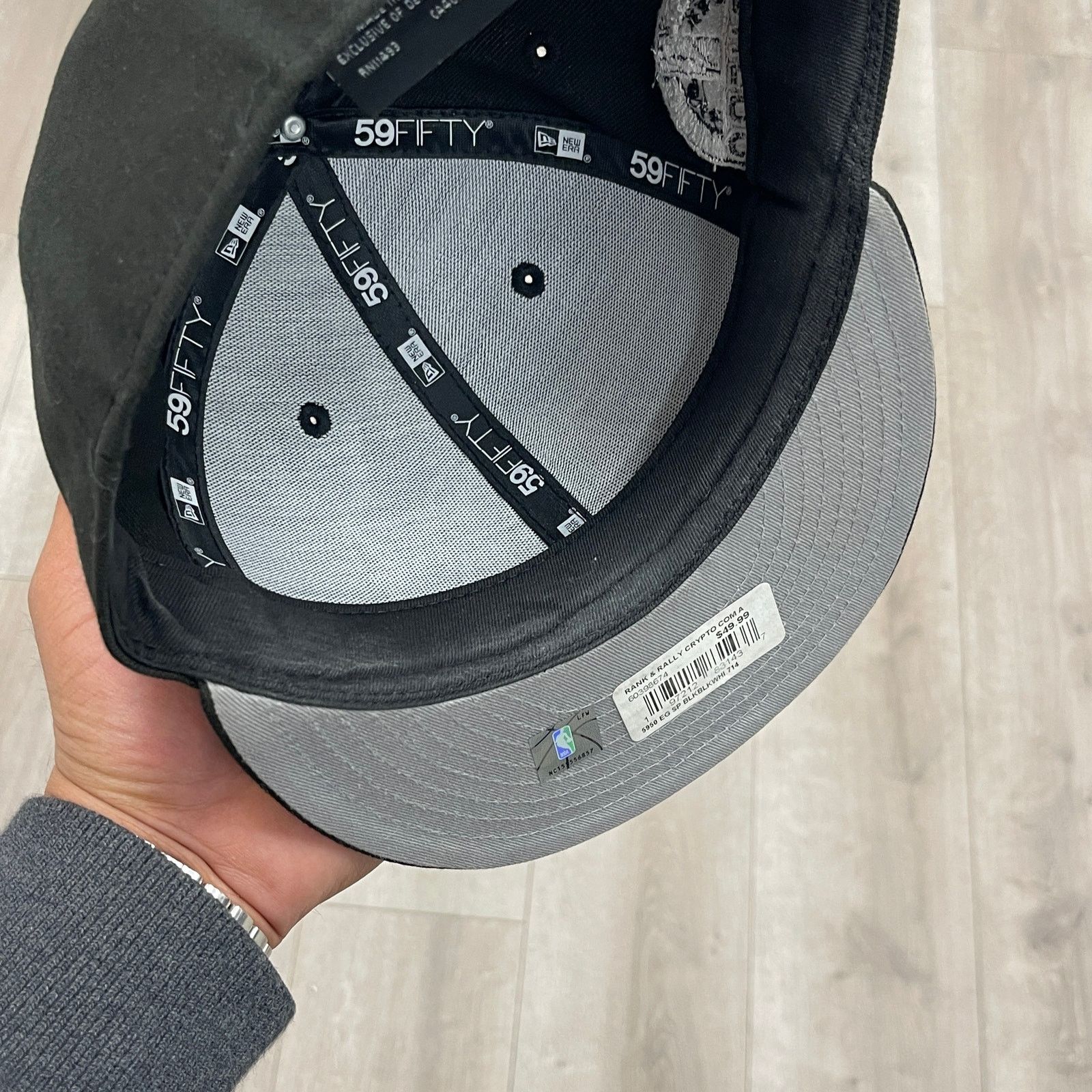 New Era LOS ANGELES LAKERS SIDEPATCH WESTERN CONFERENCE HAT 7 1/4 Size ONE SIZE - 6 Thumbnail
