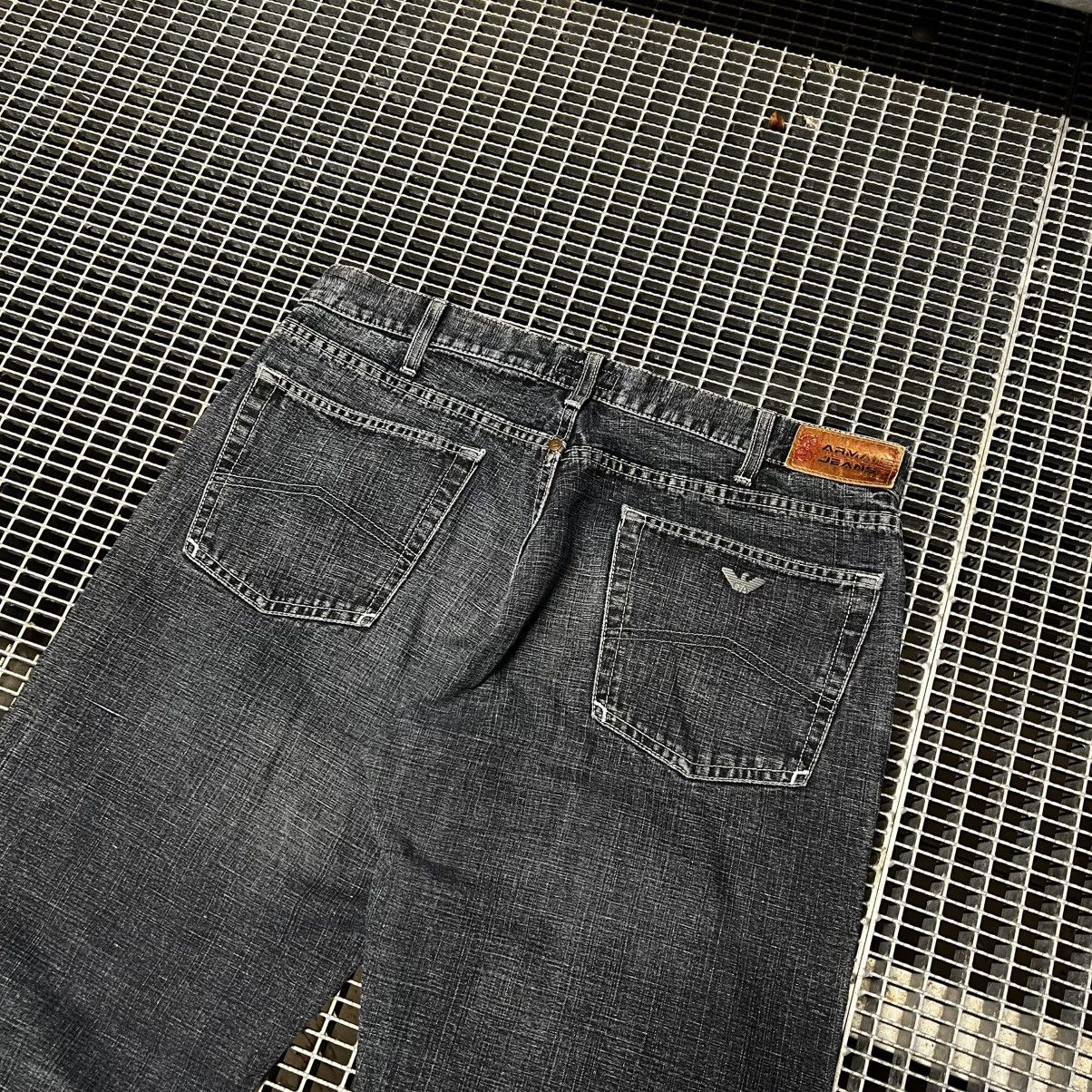 Armani Vintage Denim Jeans Armani Jeans Japan Stayle Big Logo Size US 36 / EU 52 - 4 Thumbnail