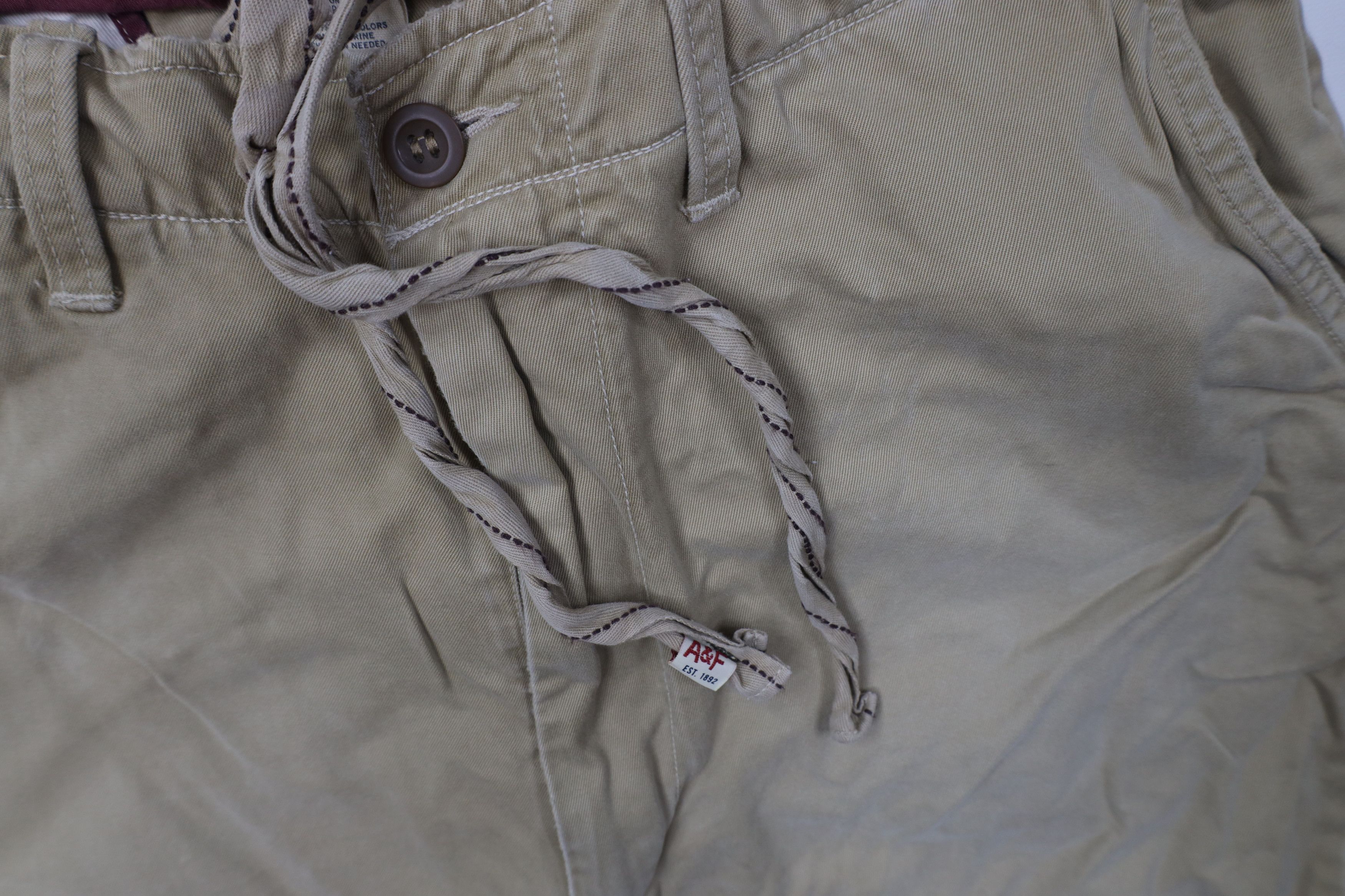 Abercrombie & Fitch Vintage 90s Y2K Abercrombie & Fitch Heavyweight Shorts Size US 32 / EU 48 - 8 Thumbnail