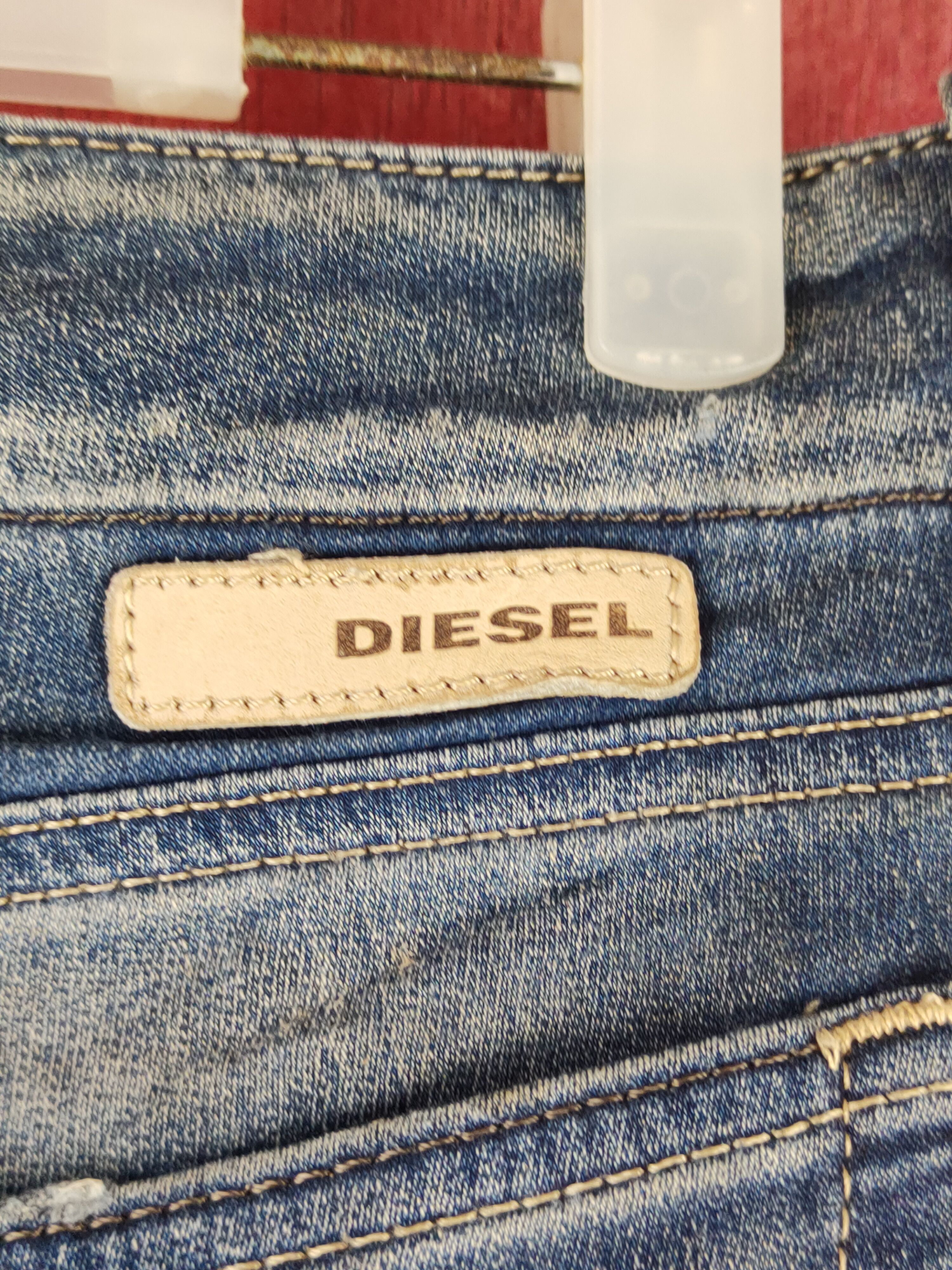 Diesel Diesel Dark Blue Faded Distressed Ripped Jeans #S2354 Size 26" / US 2 / IT 38 - 9 Thumbnail