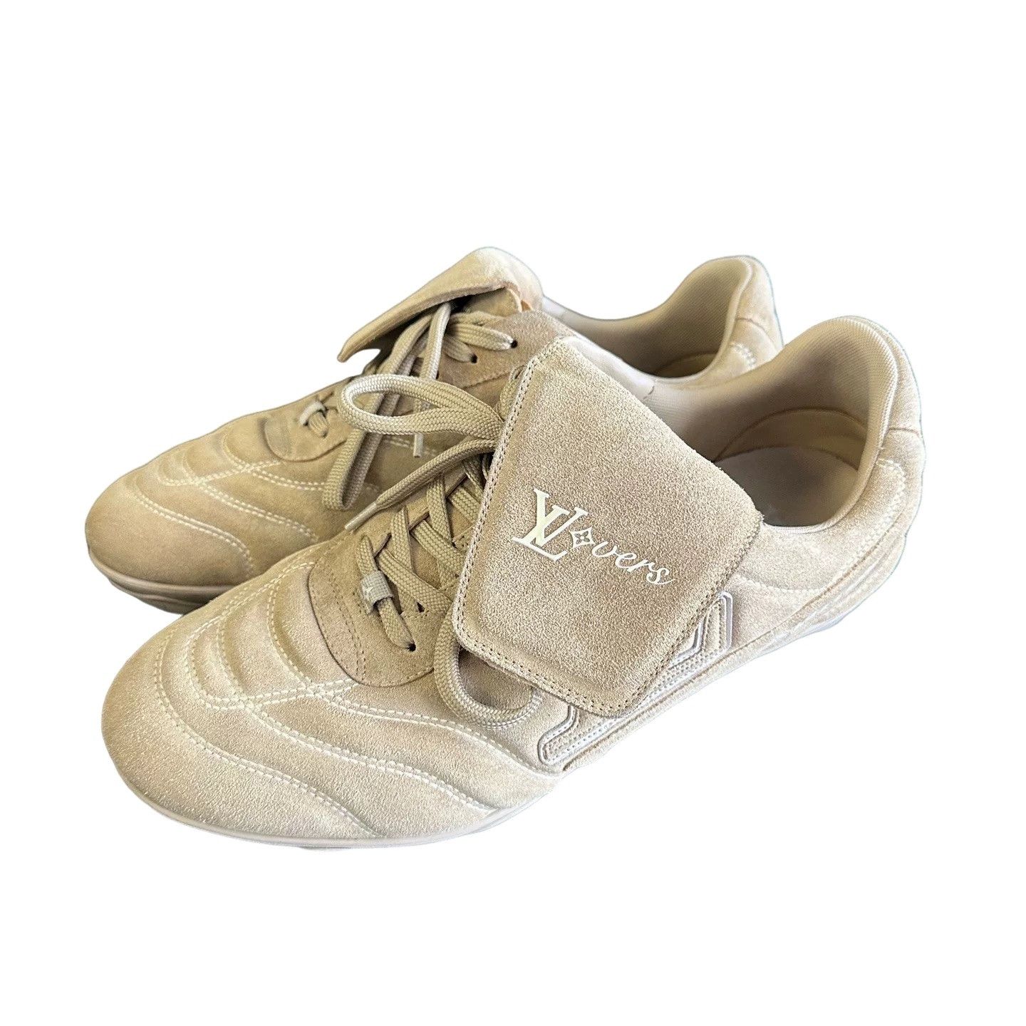 Louis Vuitton Louis Vuitton Suede Soccer Sneakers US 9 Size US 9 / EU 42 - 1 Thumbnail