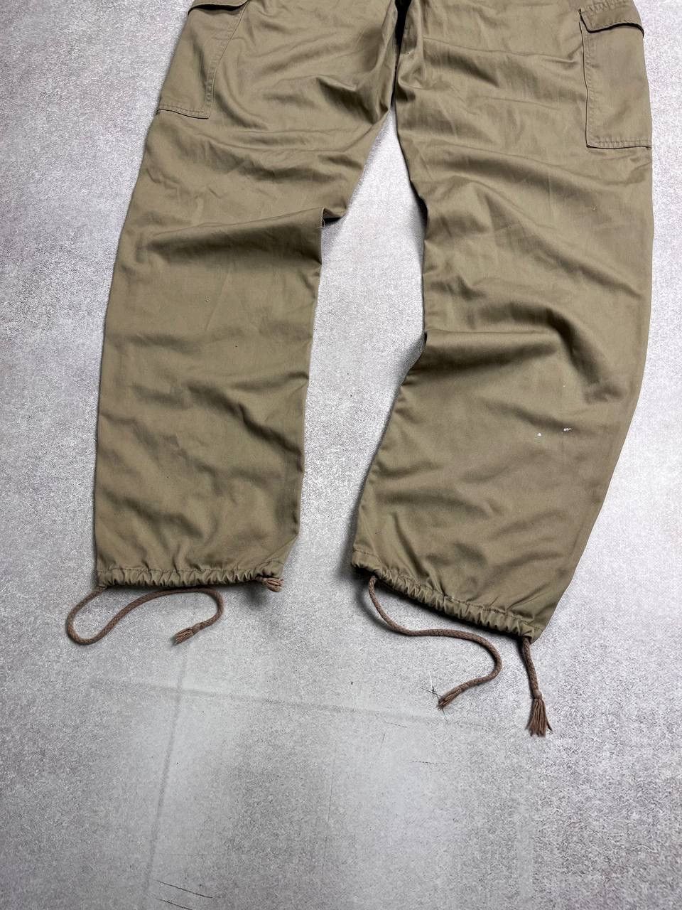 Japanese Brand × Vintage Vintage Army Avantgarde Baggy Cargo Pants Y2K 32 Size US 32 / EU 48 - 6 Thumbnail