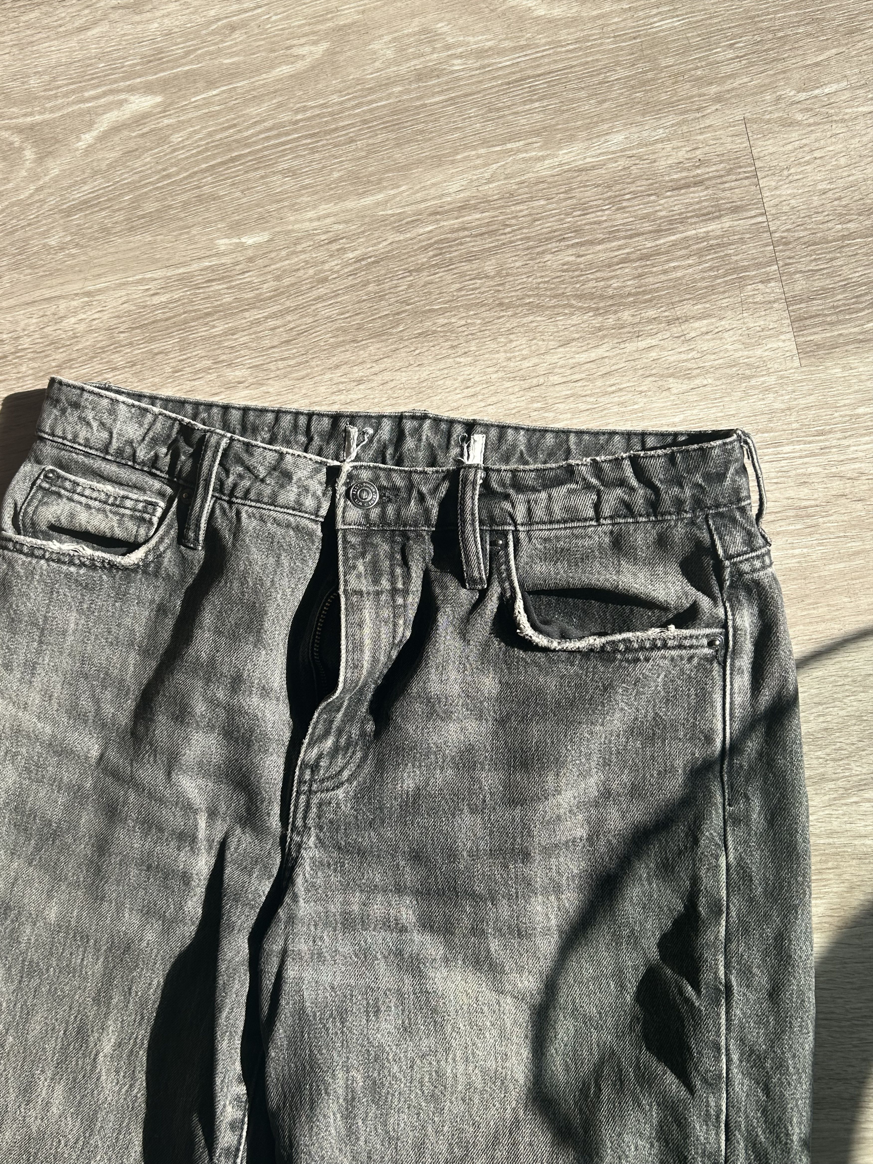 Other Grey Bootlegger Jeans Size 30" / US 8 / IT 44 - 2 Thumbnail