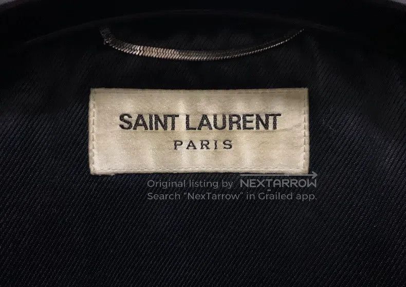Saint Laurent Paris Saint Laurent Paris Leather Jacket Size US S / EU 44-46 / 1 - 3 Thumbnail