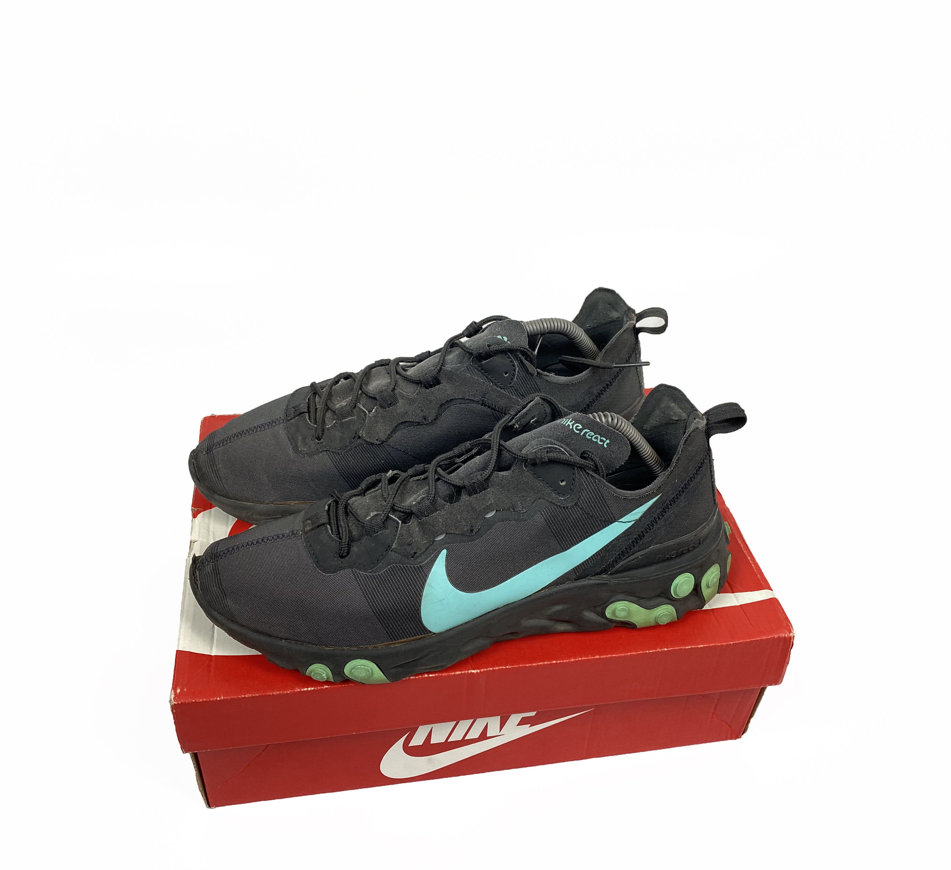 Nike Nike React Element 55 Black Jade Grailed