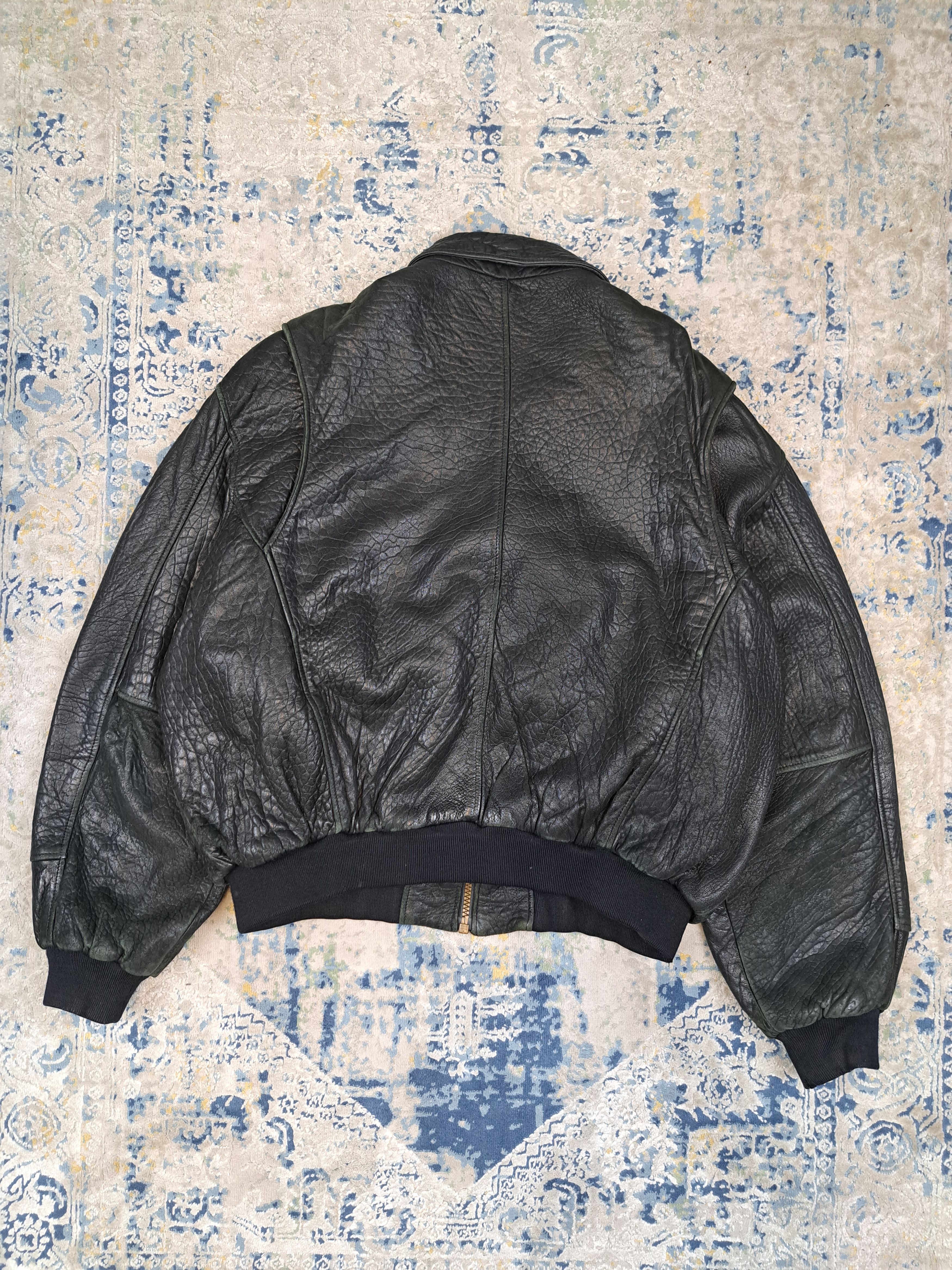 Genuine Leather Genuine Leather Oversize Boxy Fit Bomber Jacket Archive Size US XL / EU 56 / 4 - 7 Thumbnail